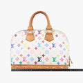 ルイヴィトン Louis Vuitton ハンドバッグ レディース アルマ PM ホワイト モノグラム マルチカラー M92647 FL0043