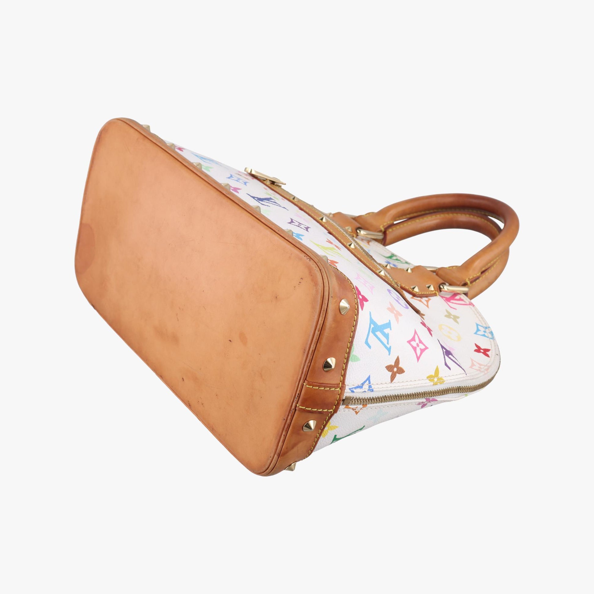 ルイヴィトン Louis Vuitton ハンドバッグ レディース アルマ PM ホワイト モノグラム マルチカラー M92647 FL0043