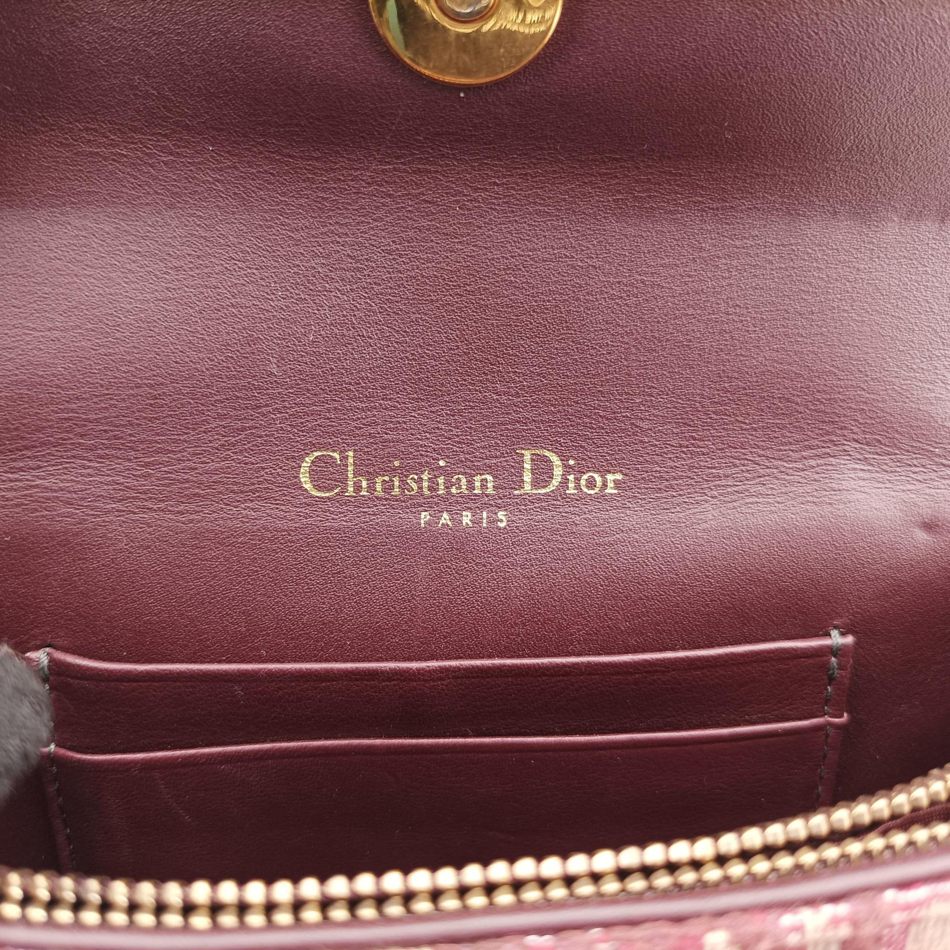 クリスチャンディオール Christian Dior ボディバッグ/ウェストバッグ レディース レッド 12-MA-0119