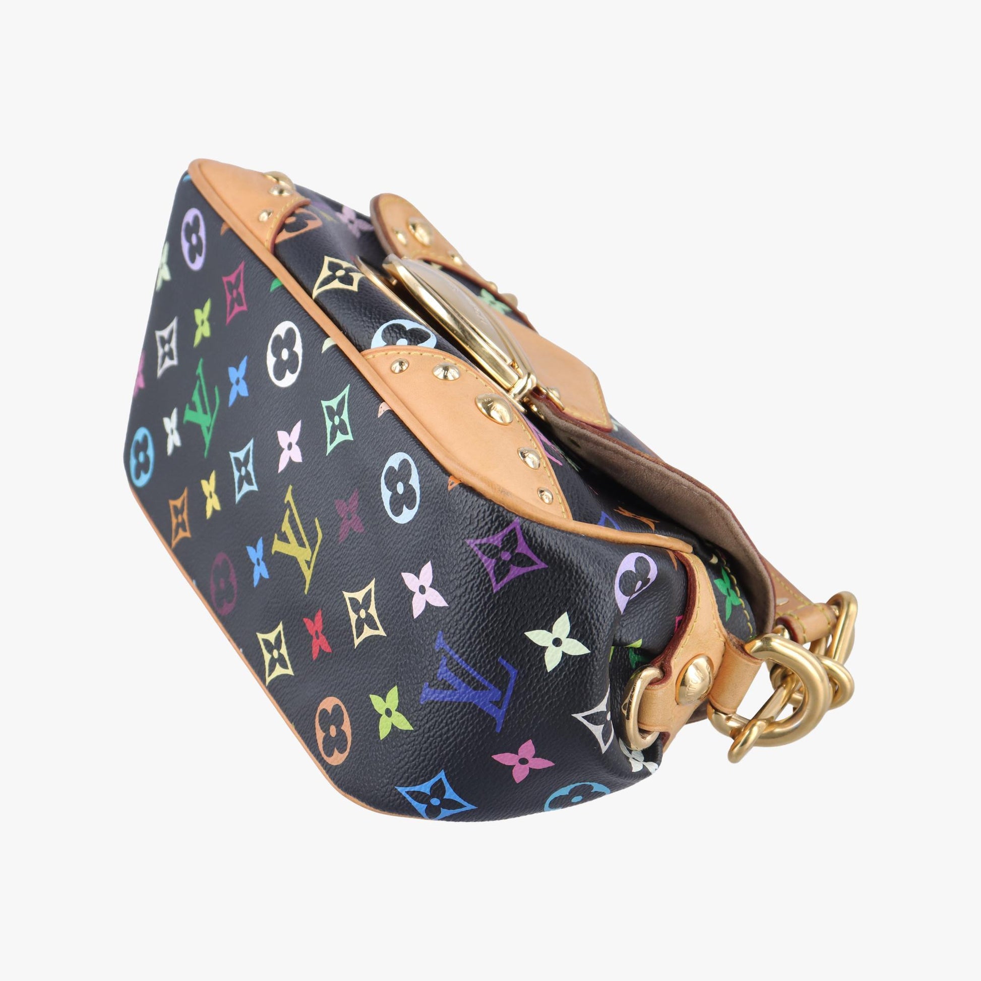 ルイヴィトン Louis Vuitton ショルダーバッグ レディース ブラック MI1057