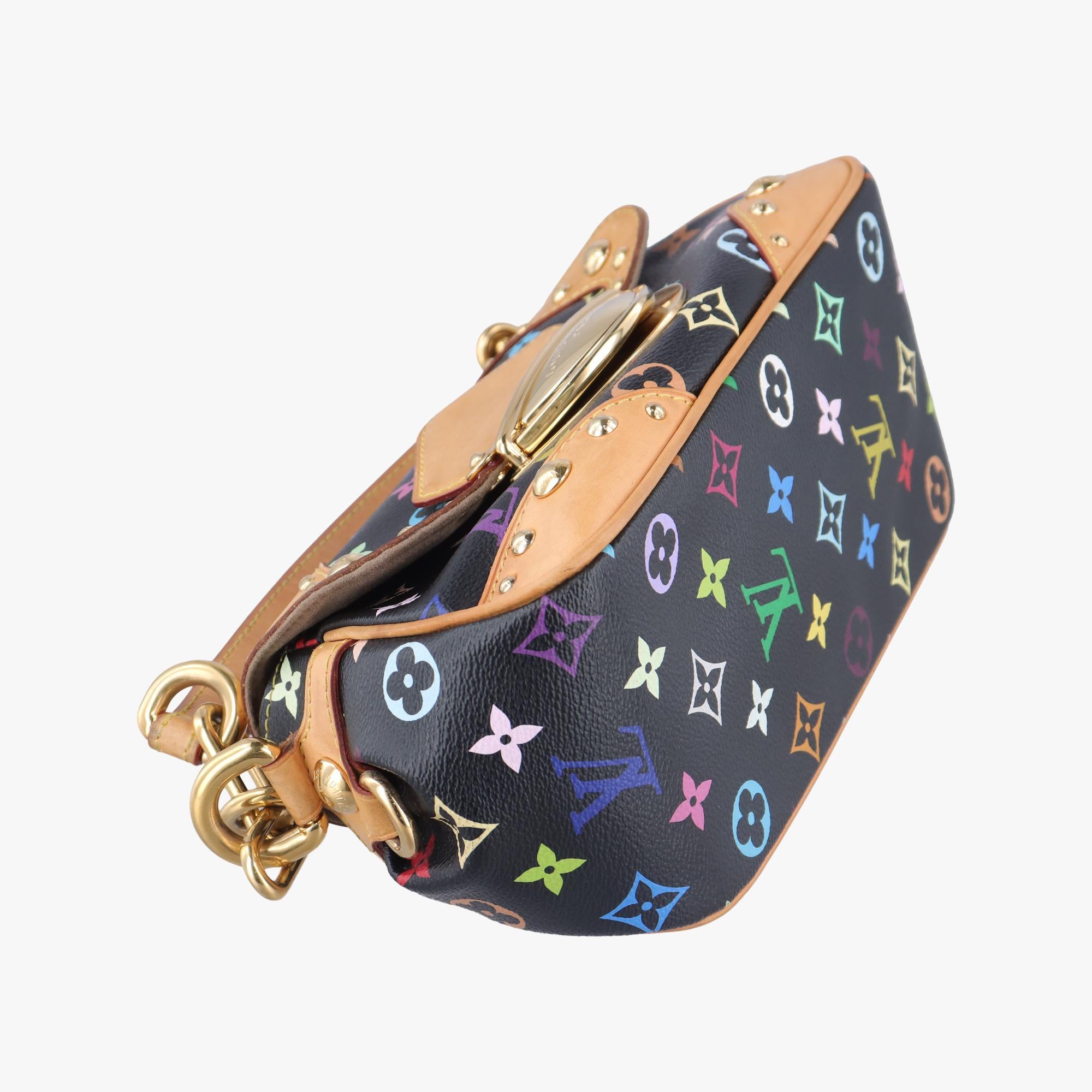 ルイヴィトン Louis Vuitton ショルダーバッグ レディース ブラック MI1057