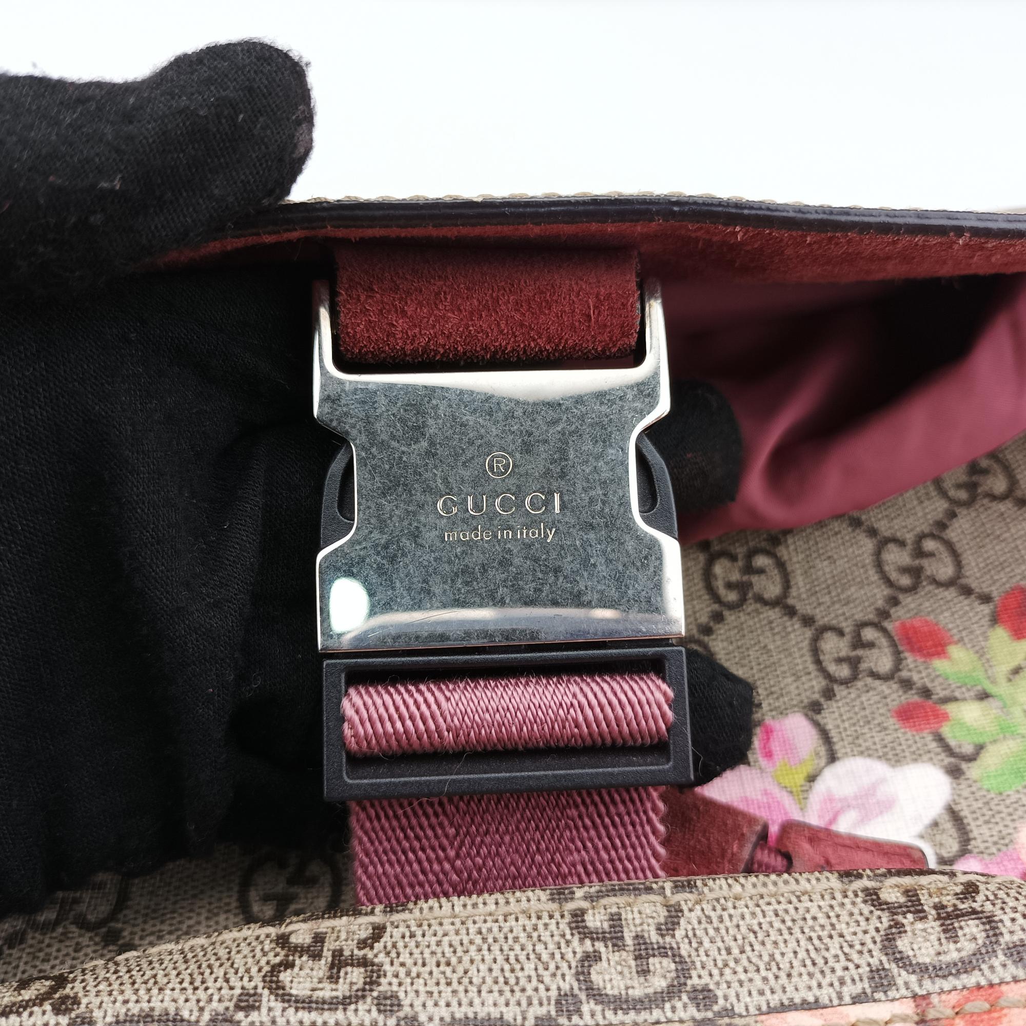 グッチ Gucci リュック/バックパック レディース GGブルームス グレー PVCコーティングキャンバス 405019 F019473015