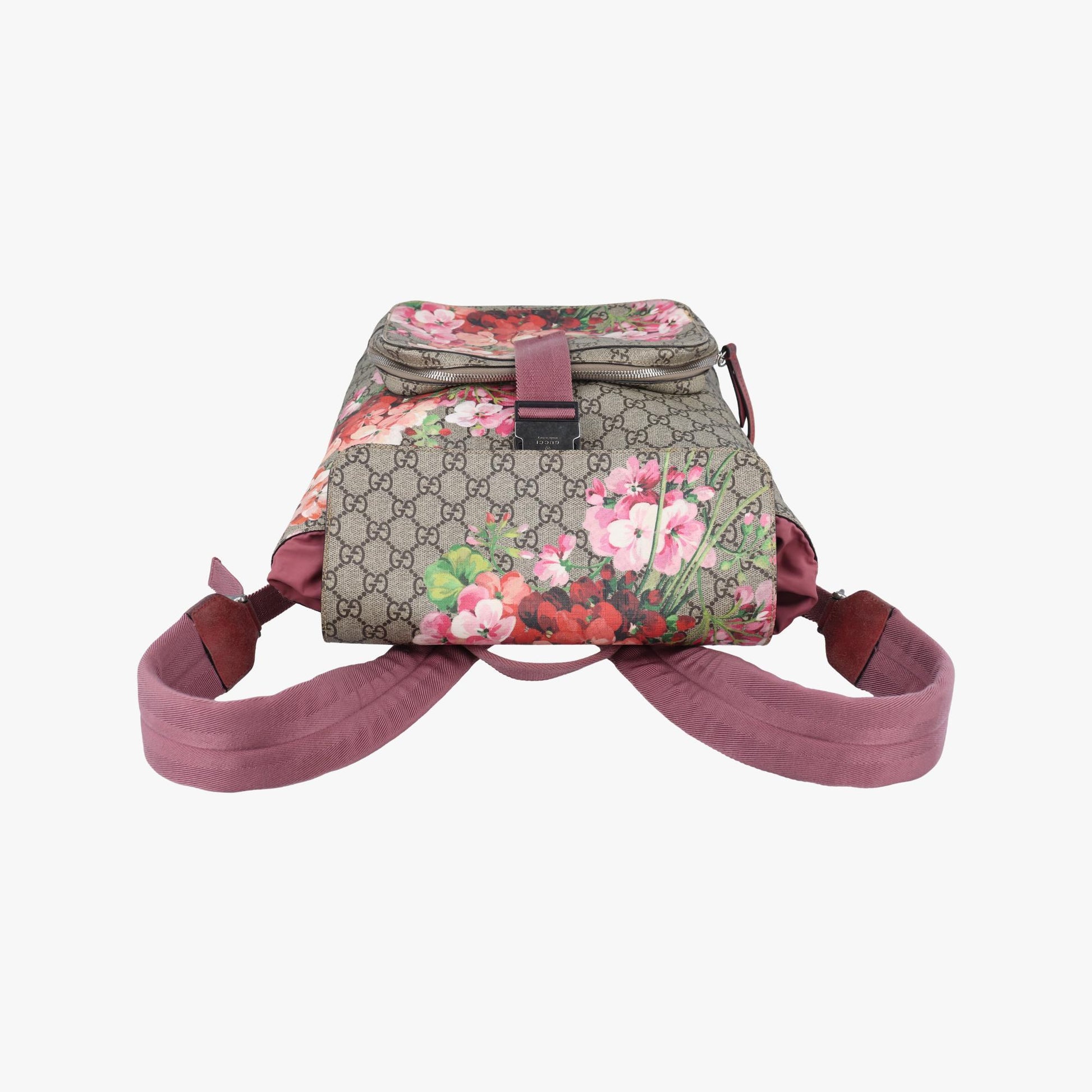 グッチ Gucci リュック/バックパック レディース GGブルームス グレー PVCコーティングキャンバス 405019 F019473015