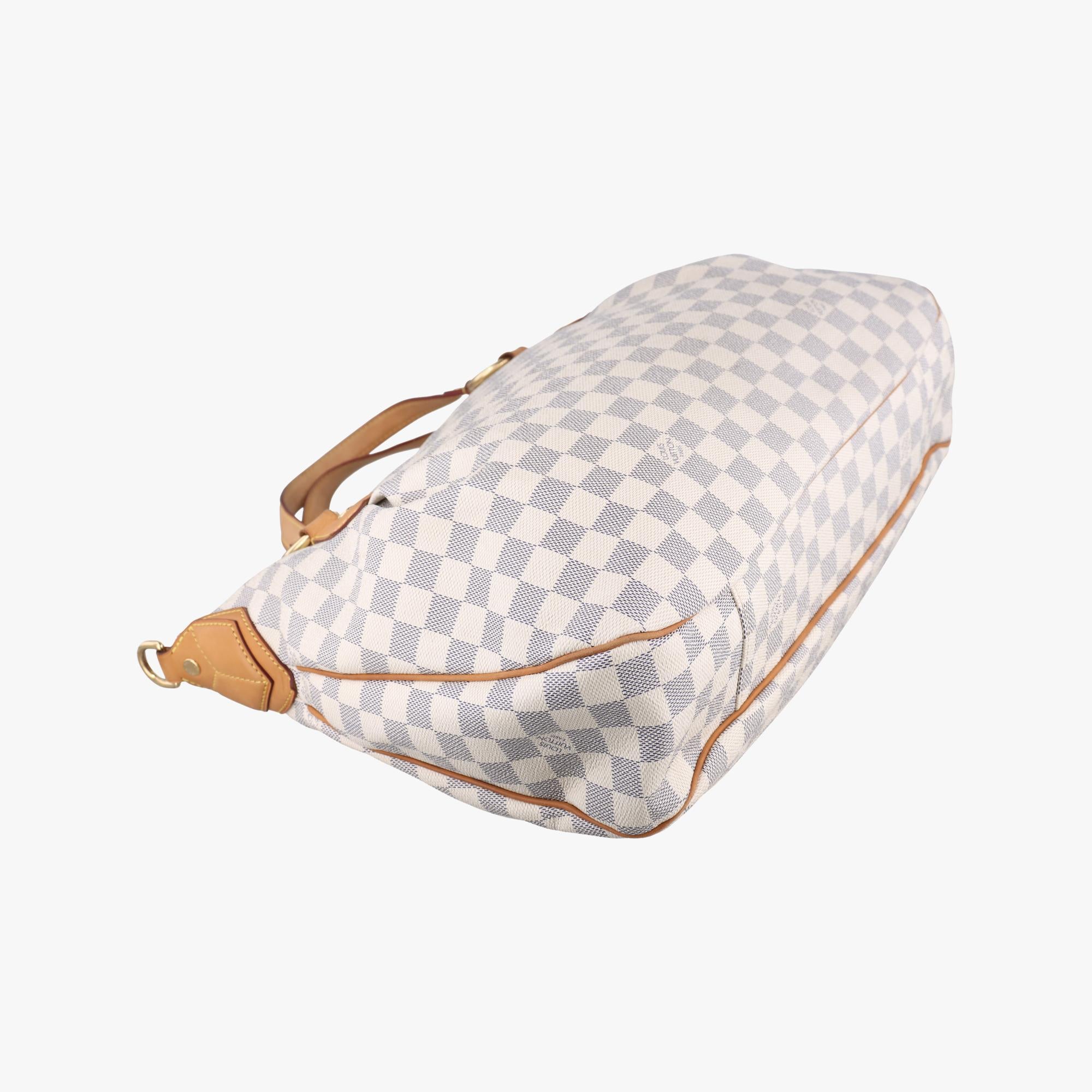 ルイヴィトン Louis Vuitton ハンドバッグ レディース イーヴォラMM ホワイト ダミエキャンバス N41133 DU0111