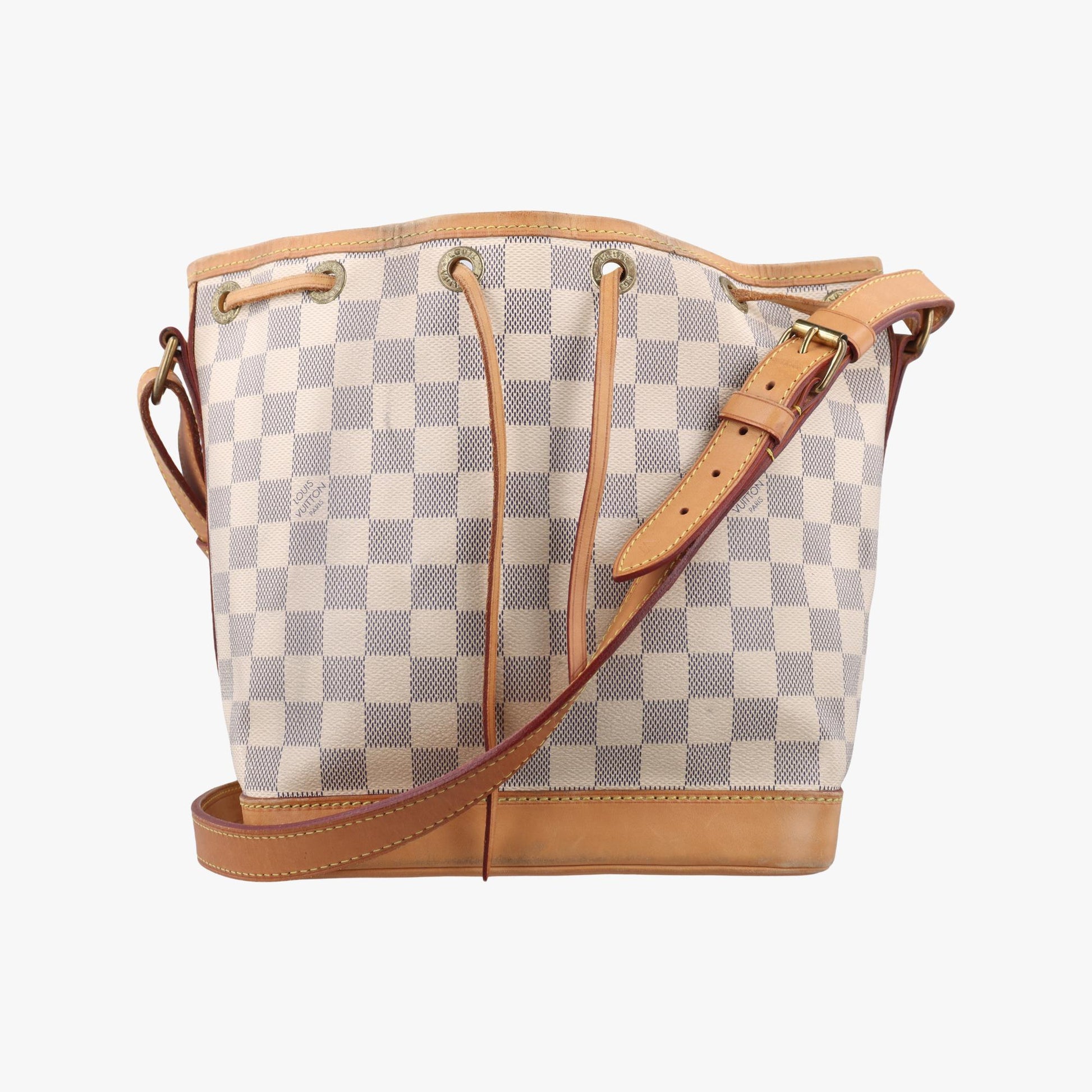 ルイヴィトン Louis Vuitton ショルダーバッグ レディース ノエBB ホワイト ダミエキャンバス N41220 AR4132