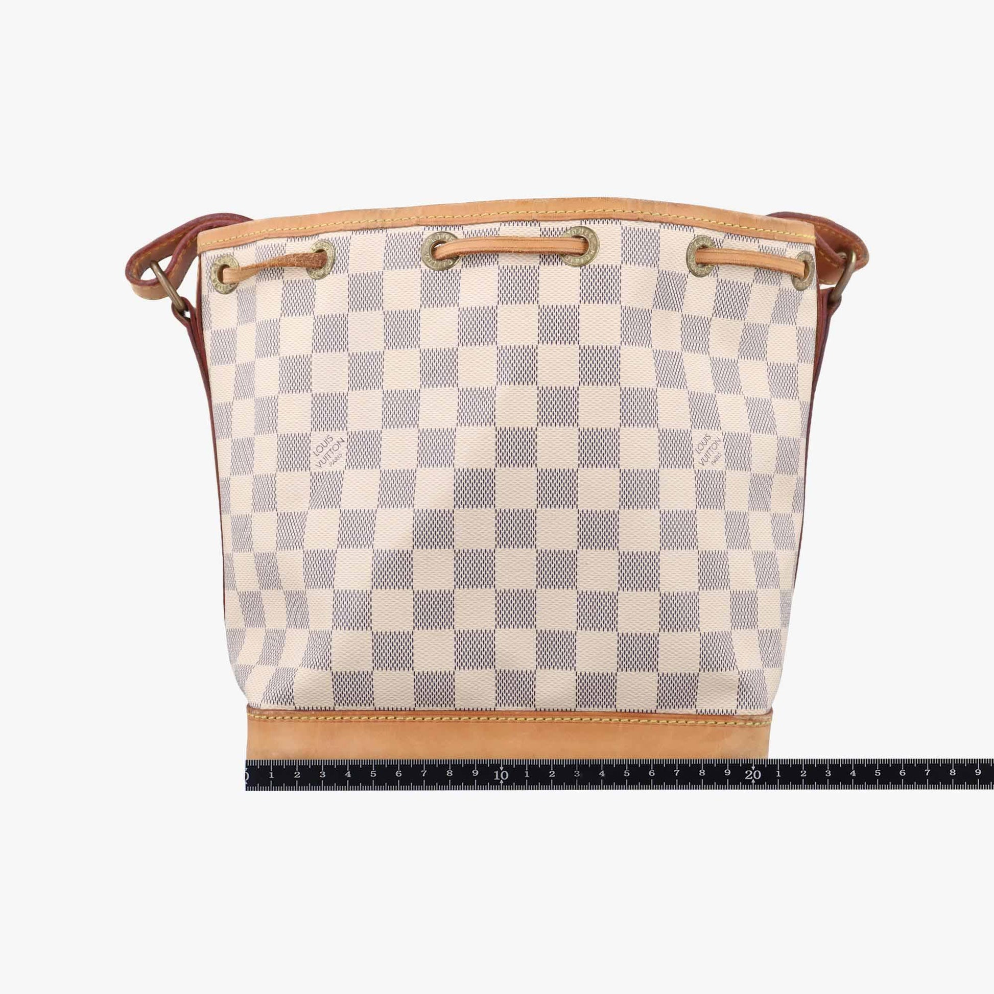 ルイヴィトン Louis Vuitton ショルダーバッグ レディース ノエBB ホワイト ダミエキャンバス N41220 AR4132