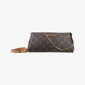 ルイヴィトン Louis Vuitton ショルダーバッグ レディース エヴァ ブラウン モノグラムキャンバス M95567 DU2142