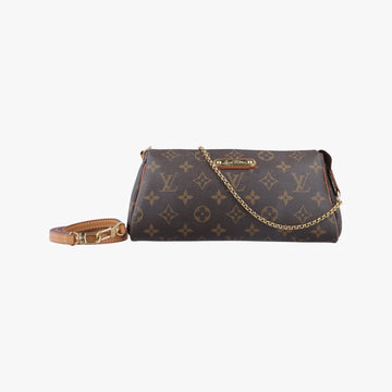 ルイヴィトン Louis Vuitton ショルダーバッグ レディース エヴァ ブラウン モノグラムキャンバス M95567 DU2142