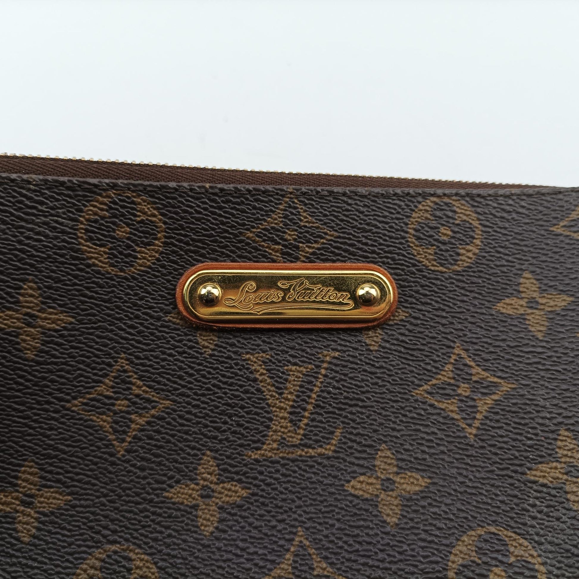 ルイヴィトン Louis Vuitton ショルダーバッグ レディース エヴァ ブラウン モノグラムキャンバス M95567 DU2142