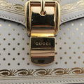 グッチ Gucci ショルダーバッグ レディース シルヴィ ホワイト レザー 421882 E024641013