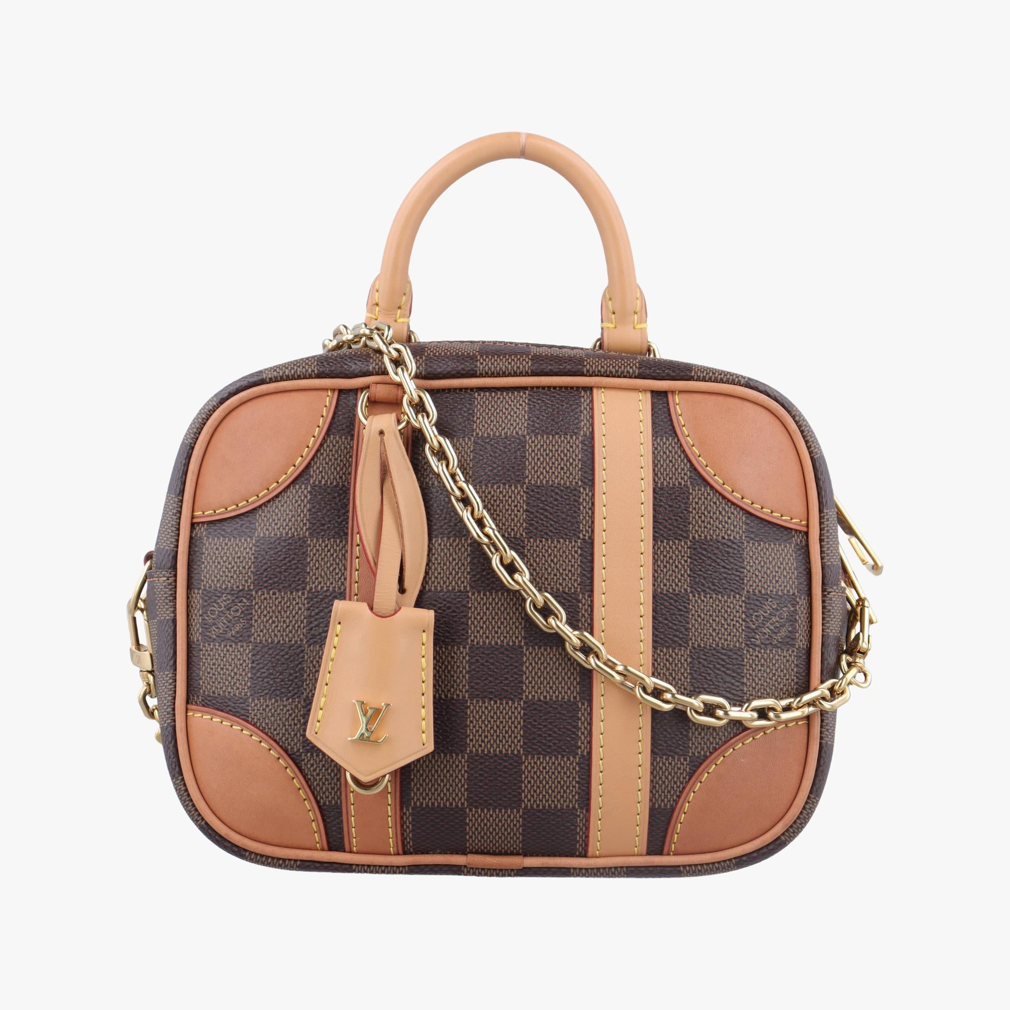 ルイヴィトン Louis Vuitton ショルダーバッグ レディース ヴァリゼットスープルBB ブラウン ダミエキャンバス N50065 ICチップ