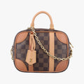 ルイヴィトン Louis Vuitton ショルダーバッグ レディース ヴァリゼットスープルBB ブラウン ダミエキャンバス N50065 ICチップ