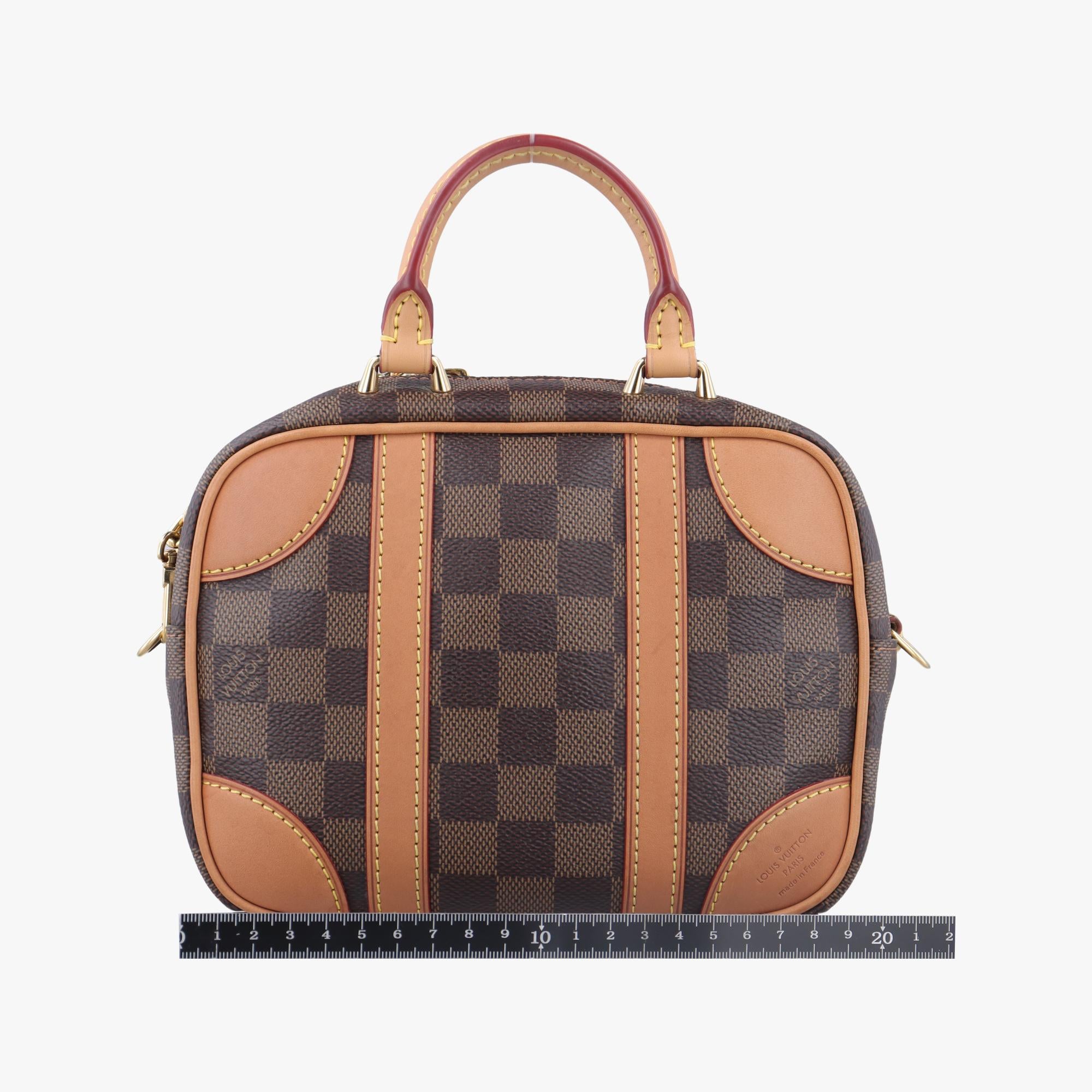 ルイヴィトン Louis Vuitton ショルダーバッグ レディース ヴァリゼットスープルBB ブラウン ダミエキャンバス N50065 ICチップ