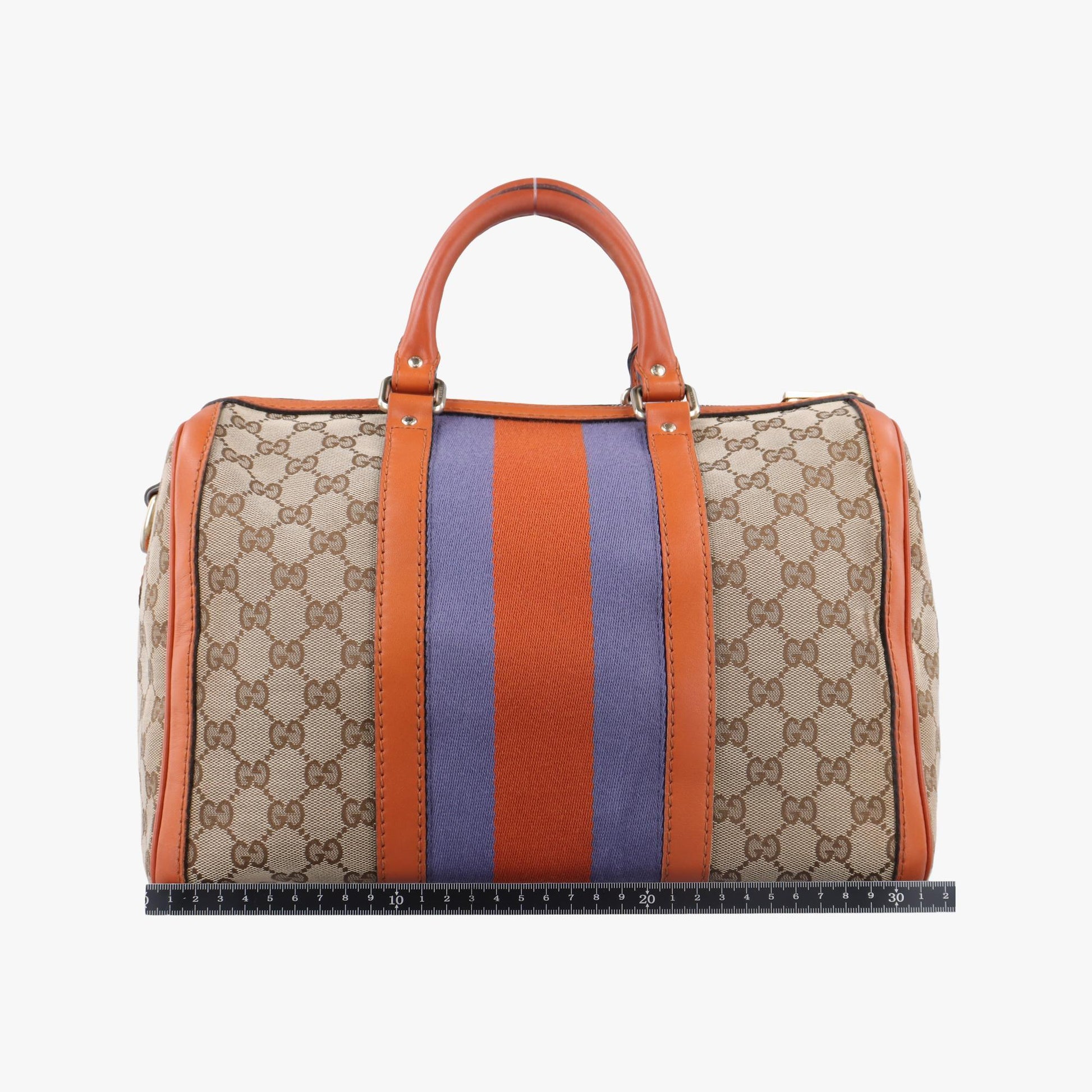 グッチ Gucci ボストンバッグ レディース シェリーライン マルチカラー ファブリック×レザー 247205 G9112840