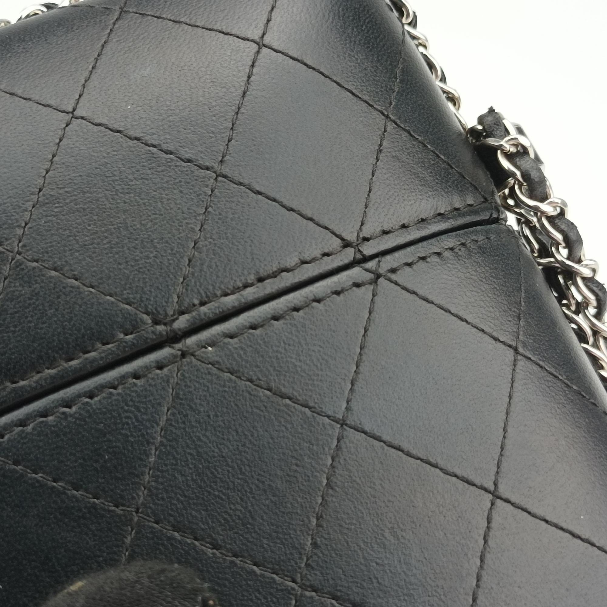 シャネル Chanel ショルダーバッグ レディース シャネル CC フォン ホルダー ブラック ラムスキン A94471 25311724