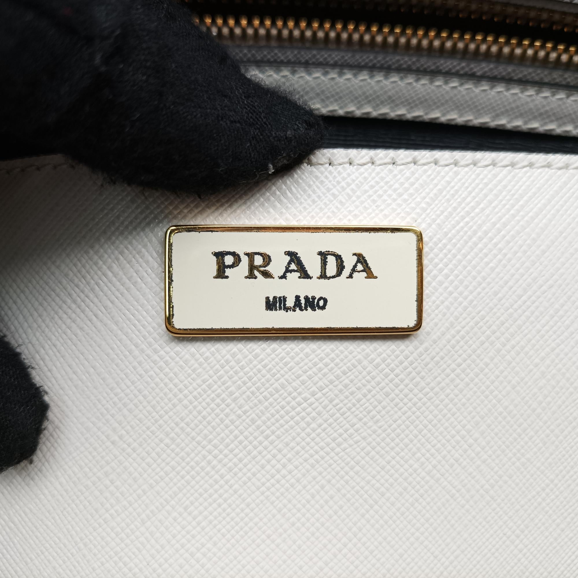 プラダ Prada ショルダーバッグ レディース ガレリア ブラック サフィアーノレザー B2274C VI/14