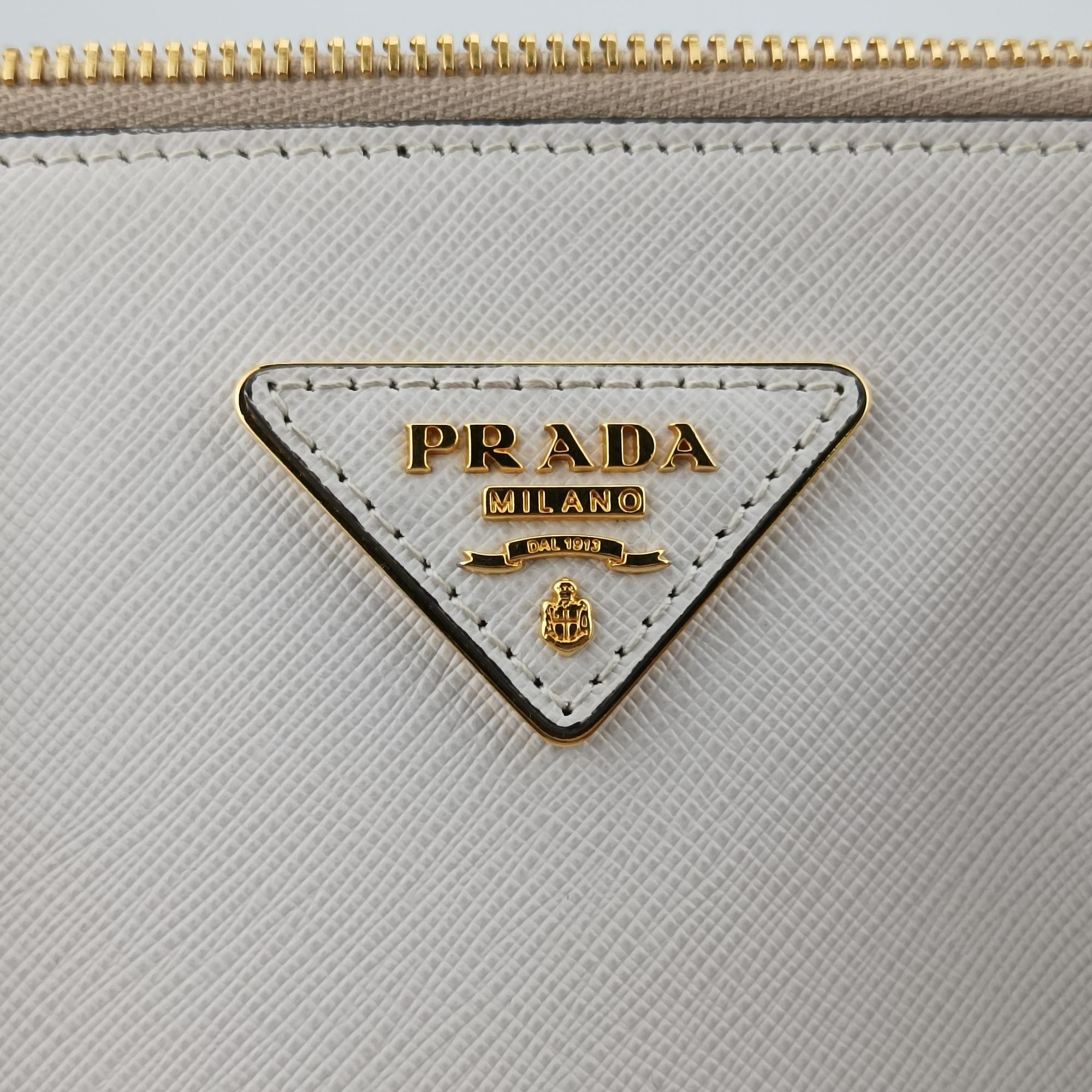 プラダ Prada ショルダーバッグ レディース ガレリア ブラック サフィアーノレザー B2274C VI/14