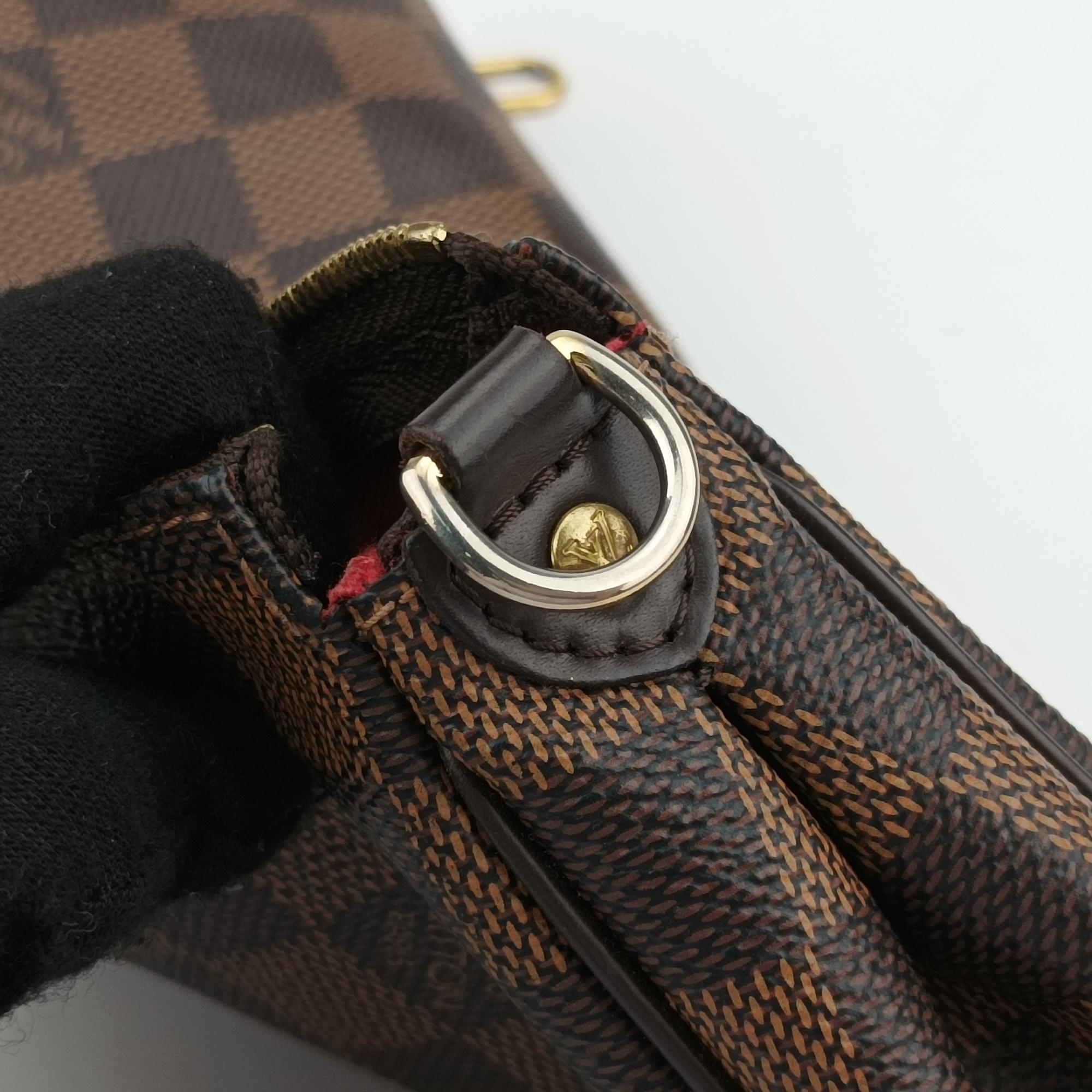 ルイヴィトン Louis Vuitton ショルダーバッグ レディース エヴァ ブラウン ダミエキャンバス N55213 AA4113