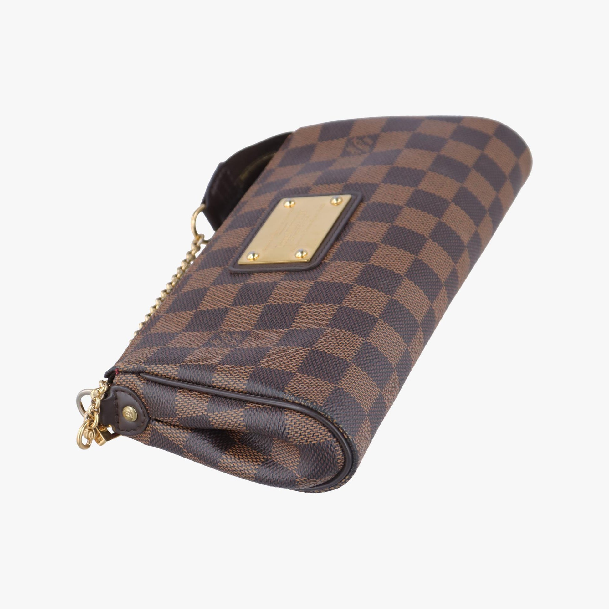 ルイヴィトン Louis Vuitton ショルダーバッグ レディース エヴァ ブラウン ダミエキャンバス N55213 AA4113