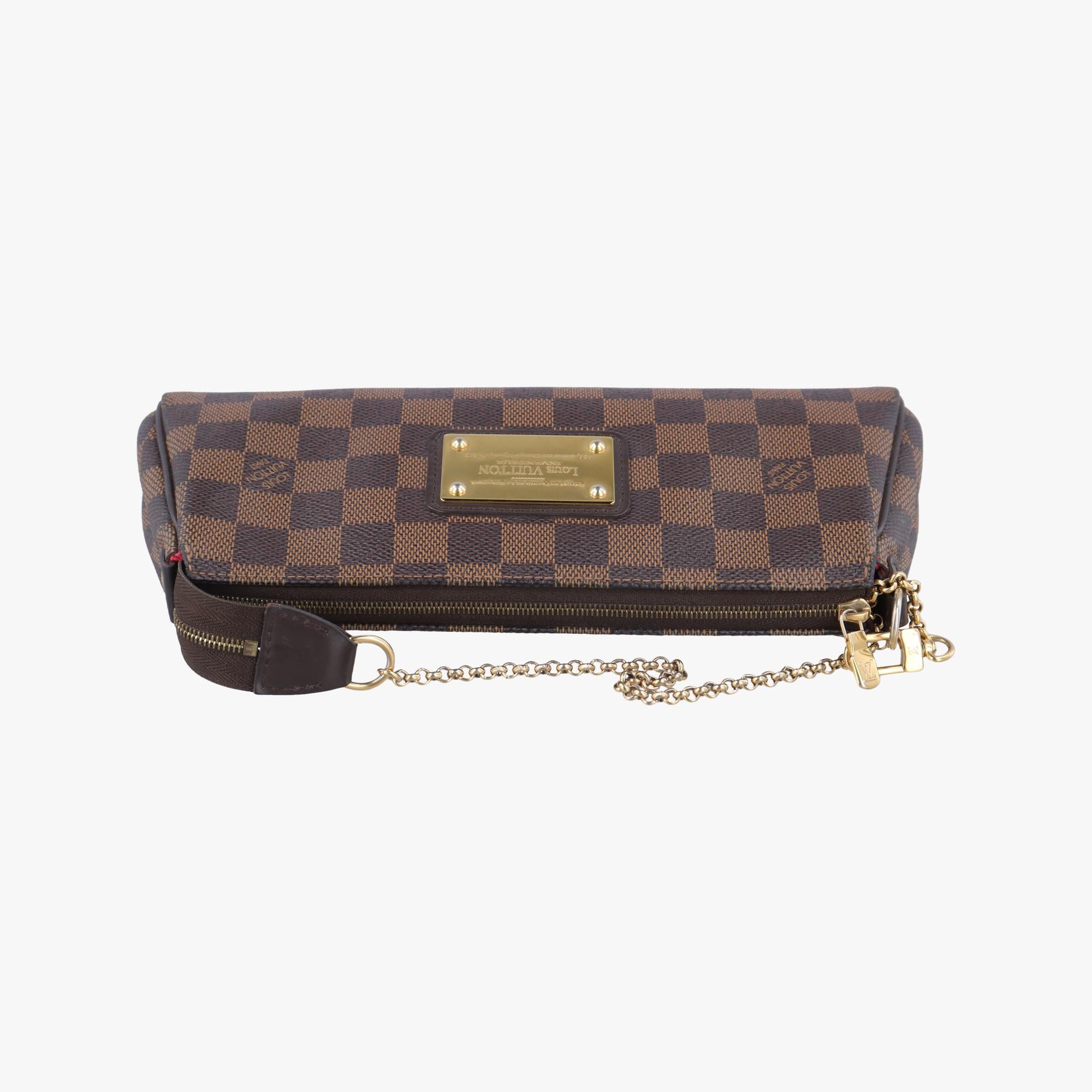 ルイヴィトン Louis Vuitton ショルダーバッグ レディース エヴァ ブラウン ダミエキャンバス N55213 AA4113