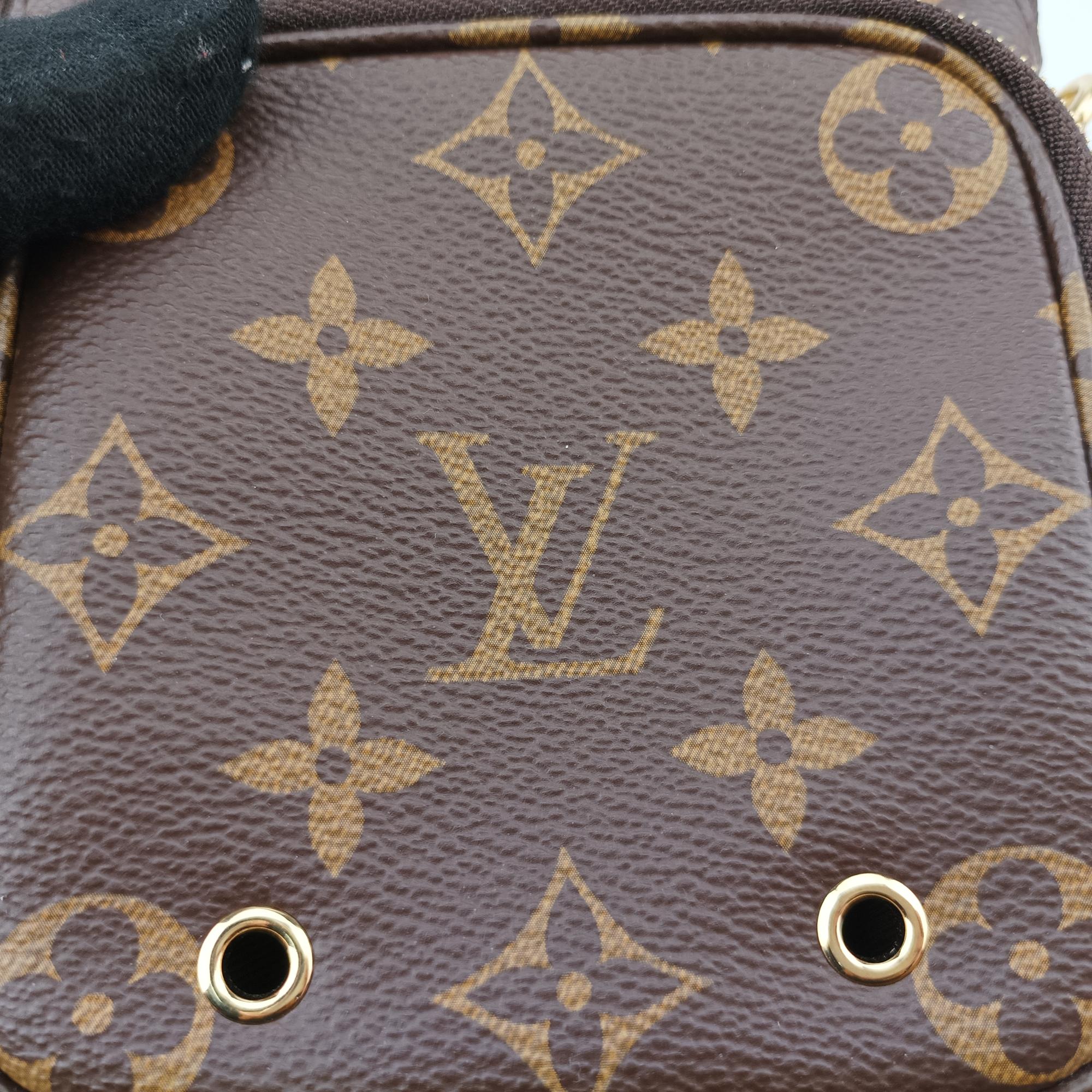 ルイヴィトン Louis Vuitton ショルダーバッグ レディース ユーティリティ ブラウン モノグラムキャンバス M80746 ICチップ