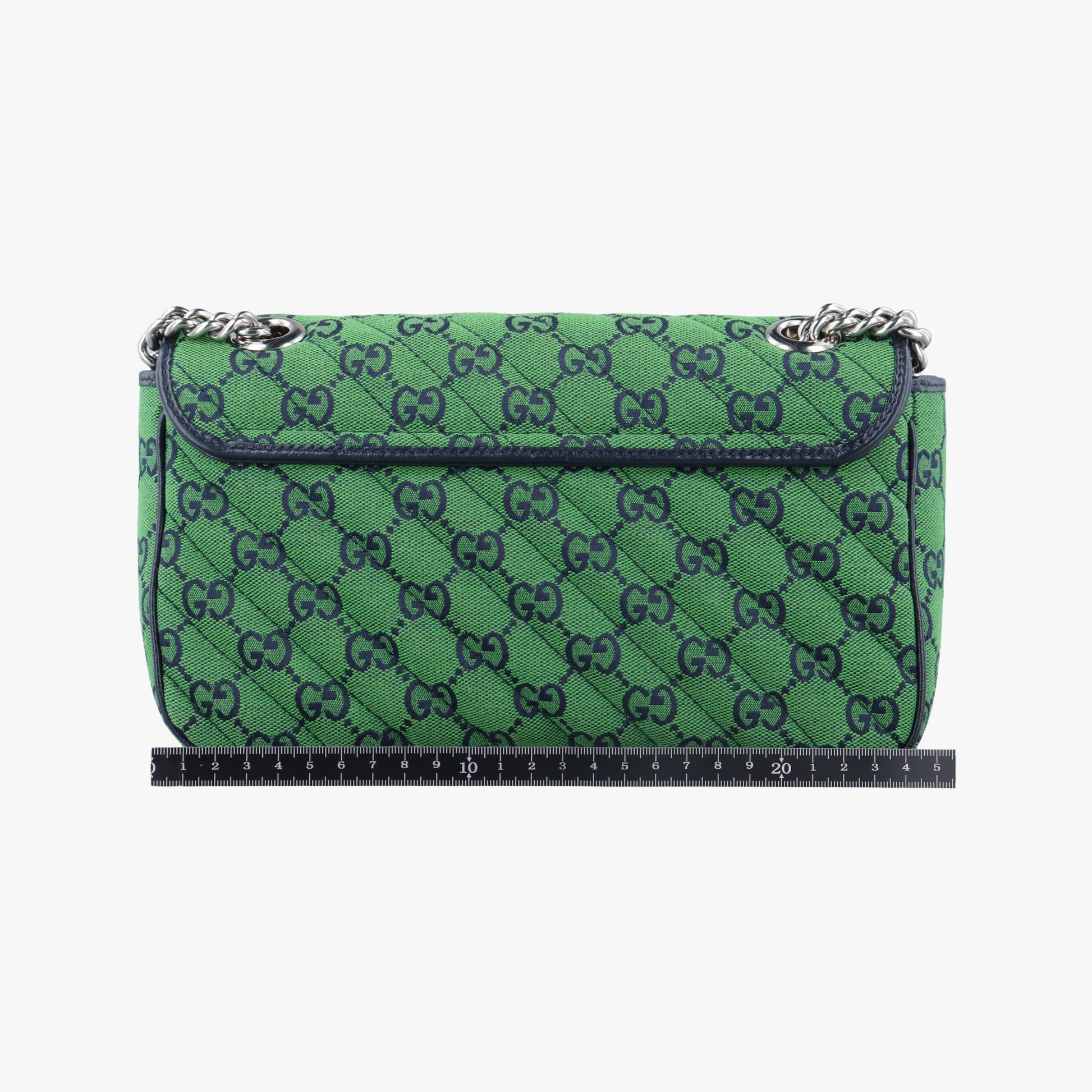 グッチ Gucci ショルダーバッグ レディース GGマーモント グリーン ファブリック 443497 C034688635