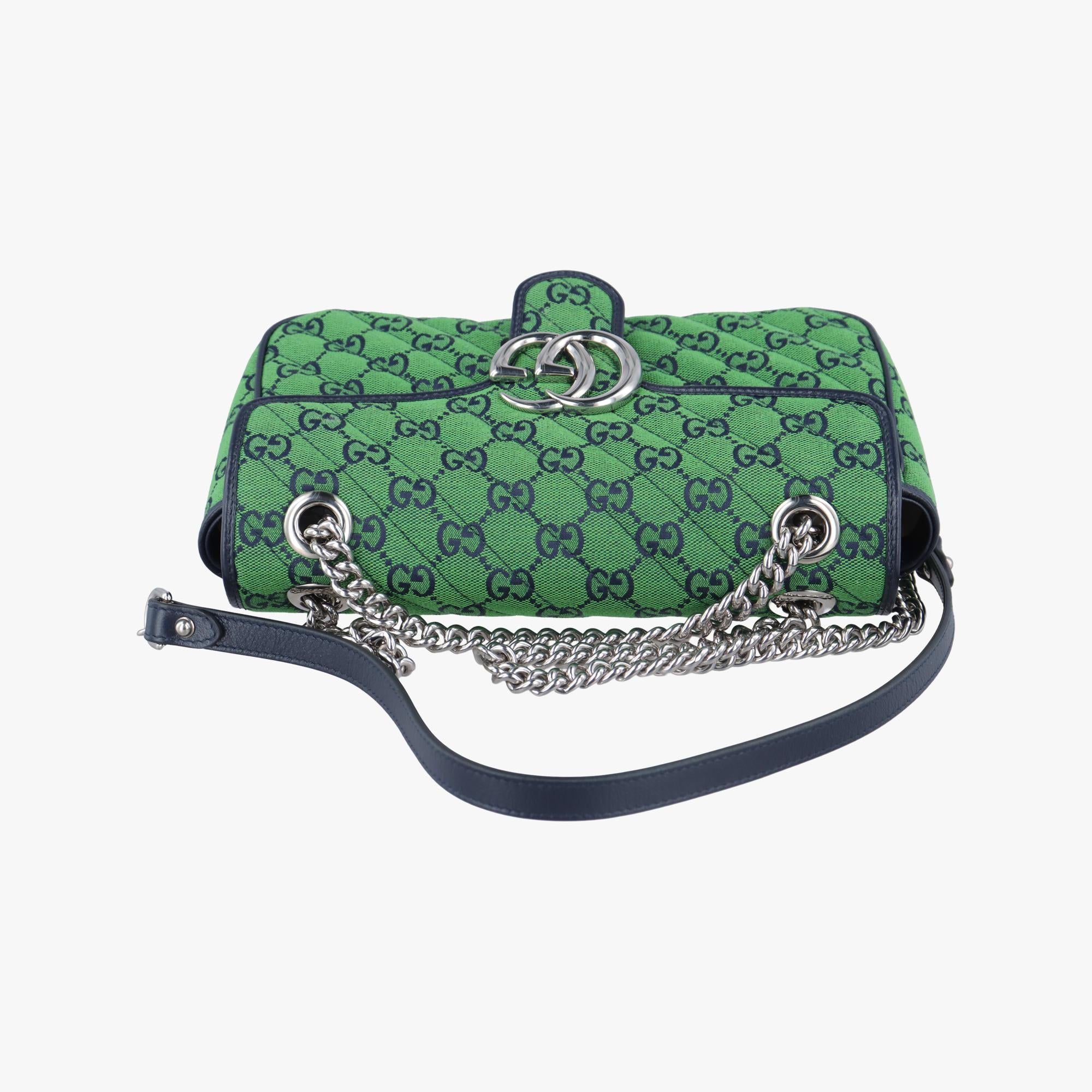 グッチ Gucci ショルダーバッグ レディース GGマーモント グリーン ファブリック 443497 C034688635