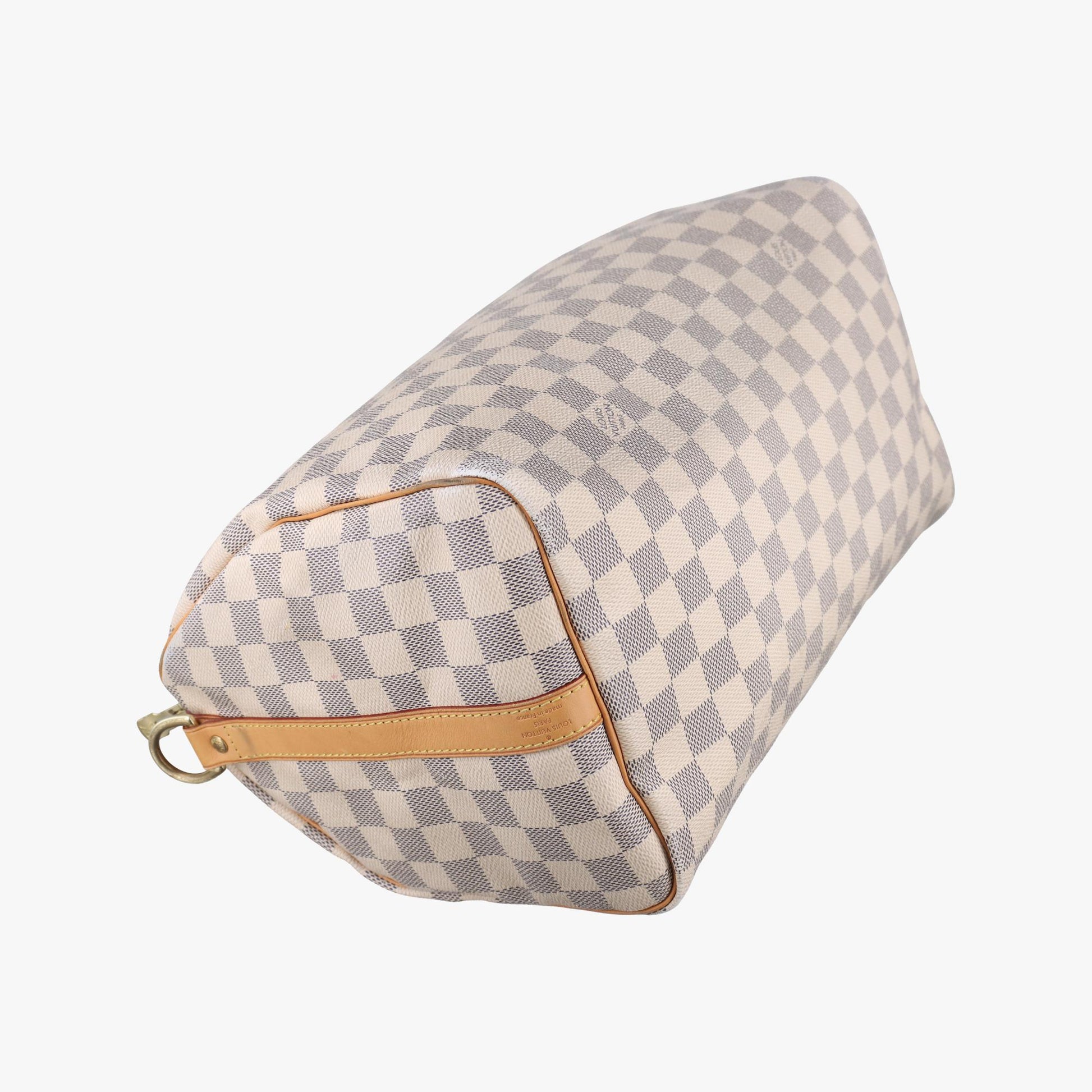 ルイヴィトン Louis Vuitton ボストンバッグ レディース スピーディ30 ホワイト ダミエキャンバス N41533 SP2114