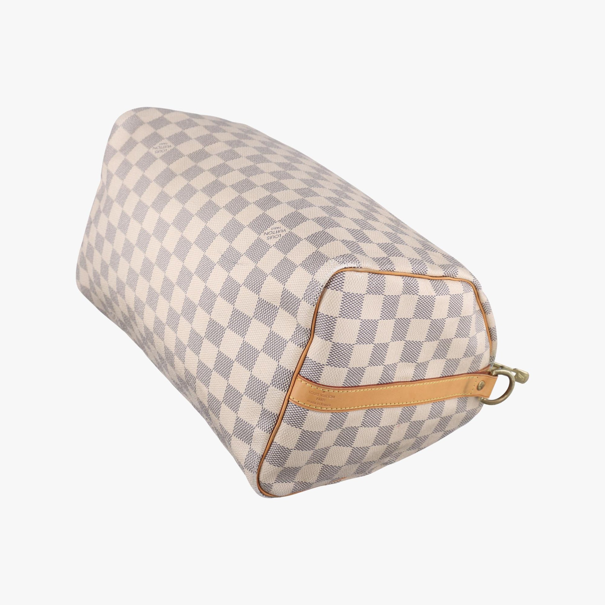 ルイヴィトン Louis Vuitton ボストンバッグ レディース スピーディ30 ホワイト ダミエキャンバス N41533 SP2114