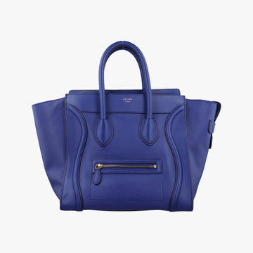 セリーヌ Celine ハンドバッグ レディース ブルー S-AT-1103 S-CU-1113