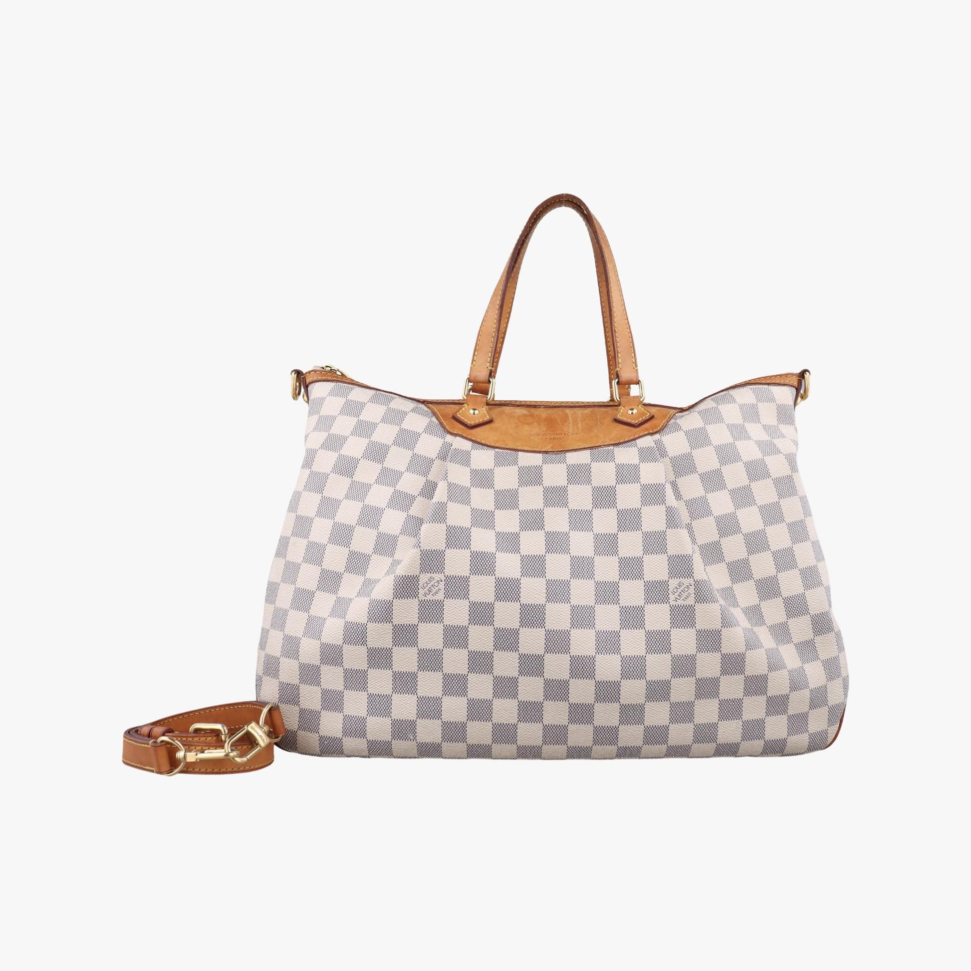 ルイヴィトン Louis Vuitton ショルダーバッグ レディース シラクーサGM ホワイト ダミエキャンバス N41111 SP2111