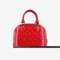 ルイヴィトン Louis Vuitton ショルダーバッグ レディース アルマBB レッド ヴェルニ M90174 FL4115