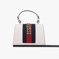 グッチ Gucci ショルダーバッグ レディース シルヴィ ホワイト レザー 470270 F023369811