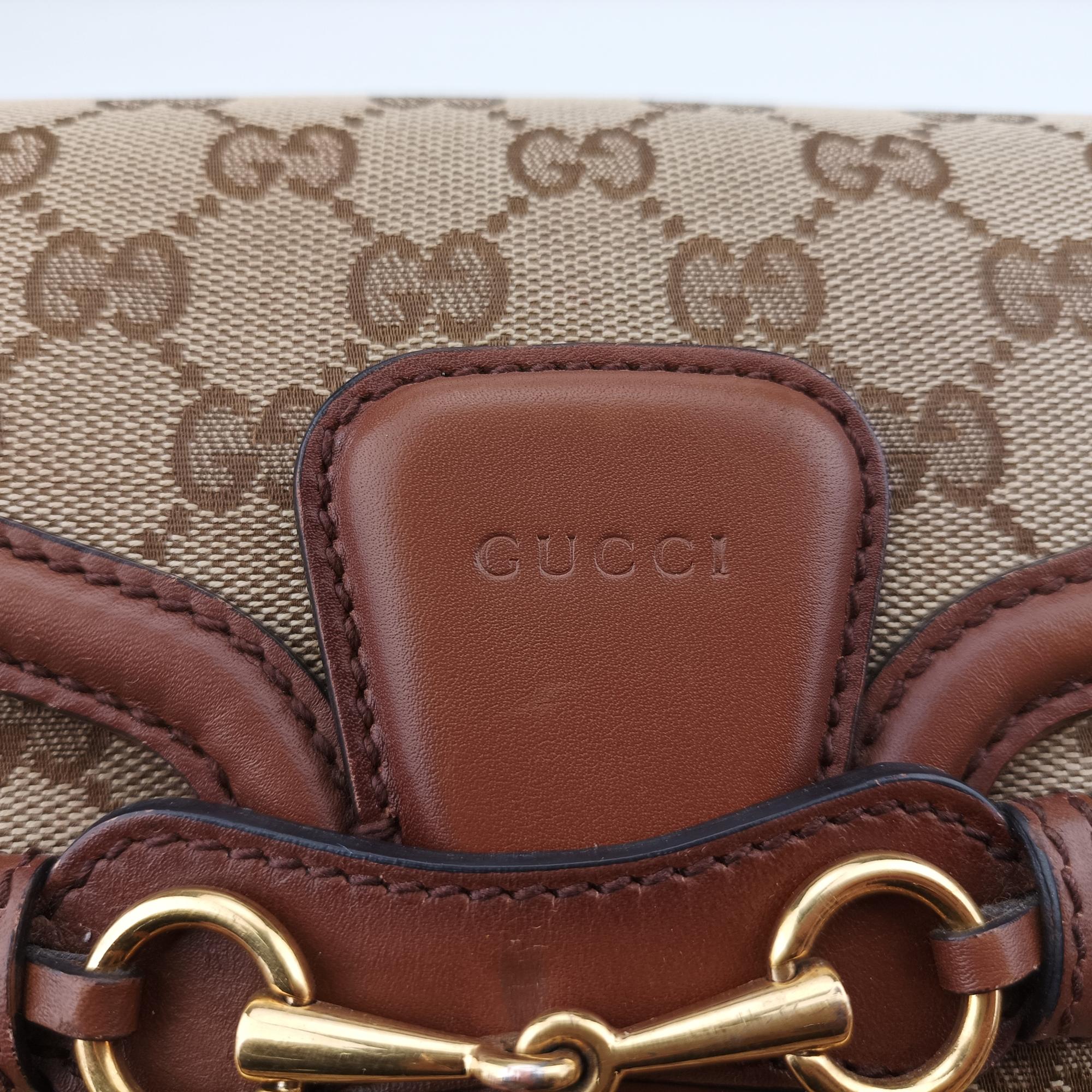 グッチ Gucci ショルダーバッグ レディース レディ ウェブ カーキ ファブリック×レザー 383848 B018083694