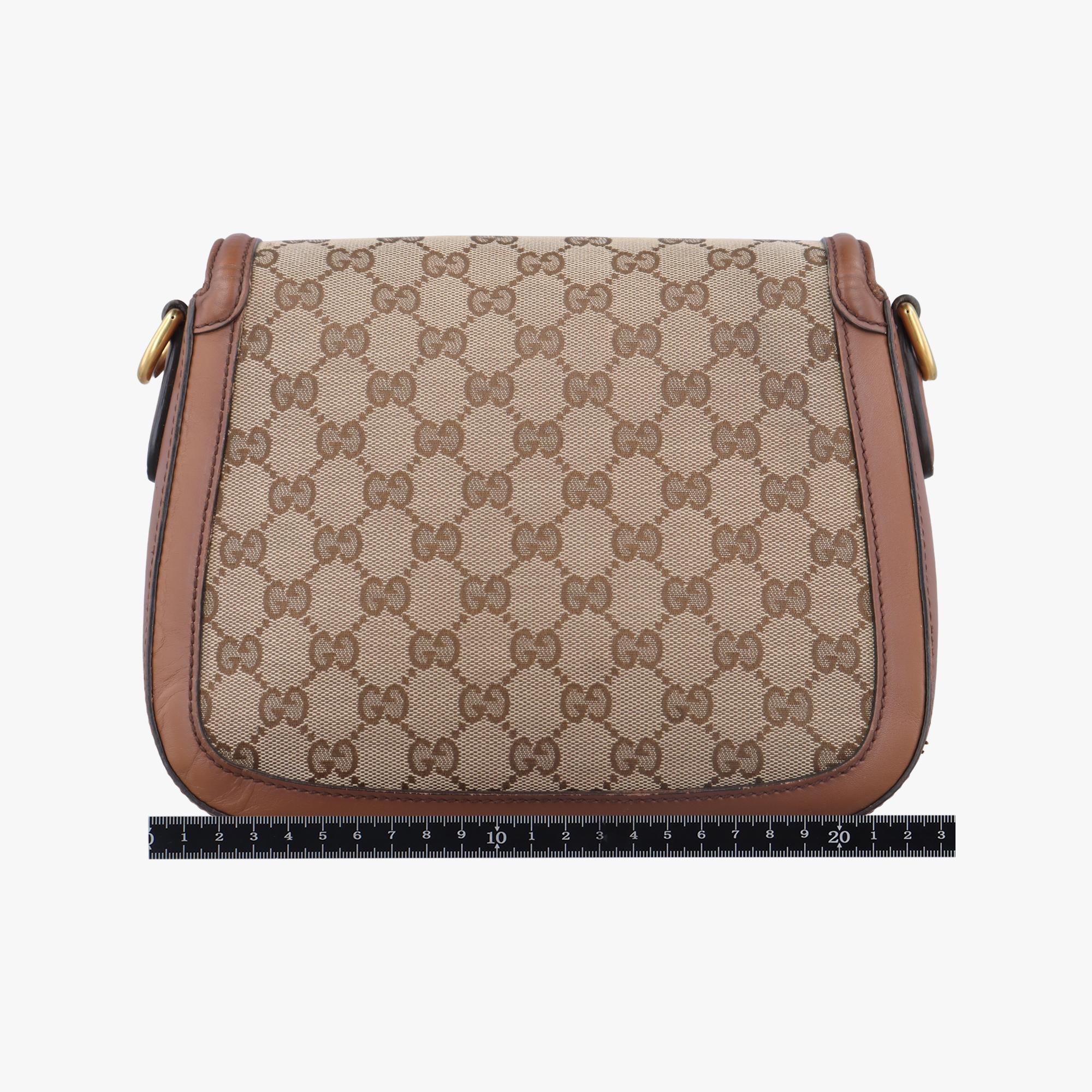 グッチ Gucci ショルダーバッグ レディース レディ ウェブ カーキ ファブリック×レザー 383848 B018083694