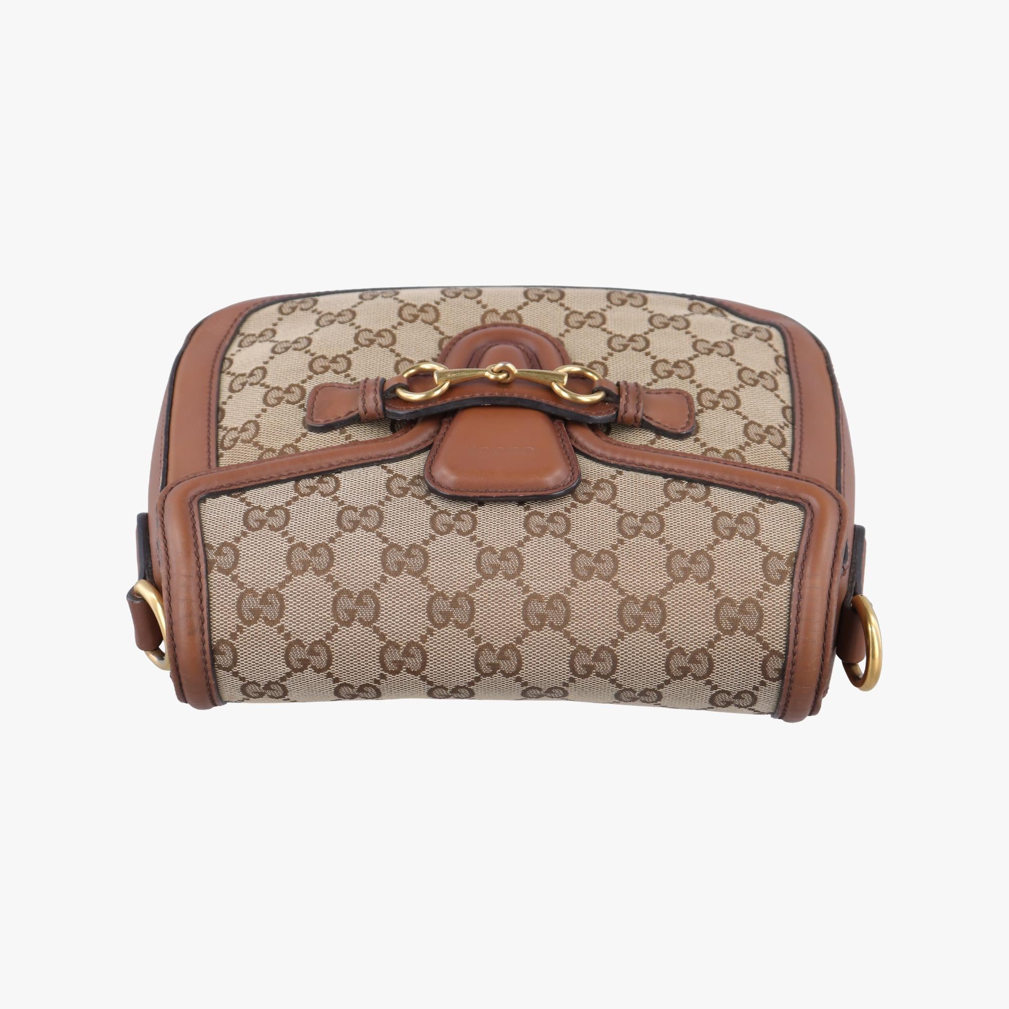 グッチ Gucci ショルダーバッグ レディース レディ ウェブ カーキ ファブリック×レザー 383848 B018083694