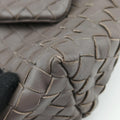 ボッテガヴェネタ Bottega Veneta ショルダーバッグ レディース イントレチャート グレー ラムスキン B00044411Y