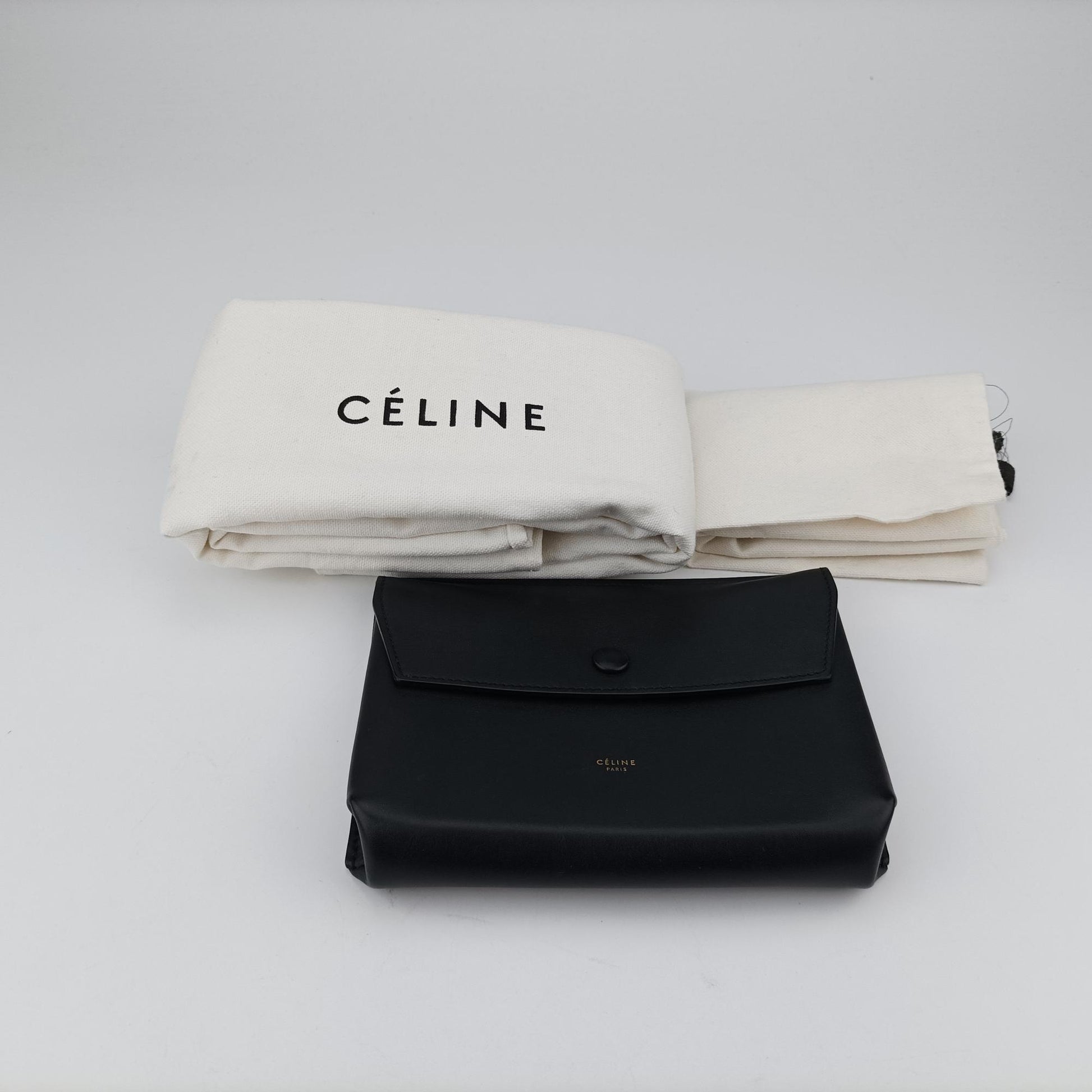 セリーヌ Celine ハンドバッグ レディース タイ ブラック レザー S-MP-1103