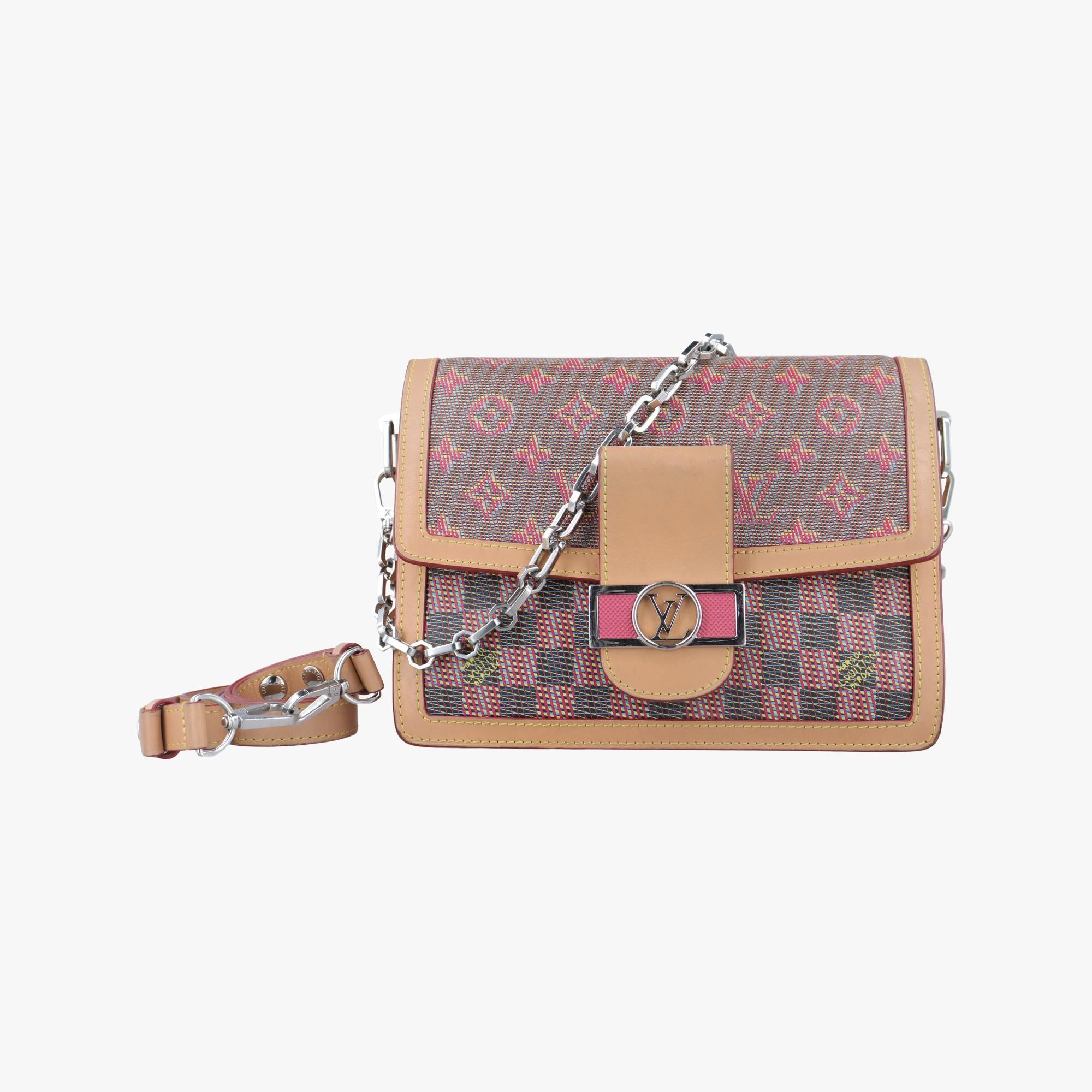 ルイヴィトン Louis Vuitton ショルダーバッグ レディース LVポップ ドーフィーヌMM マルチカラー レザー M55452 FO2199