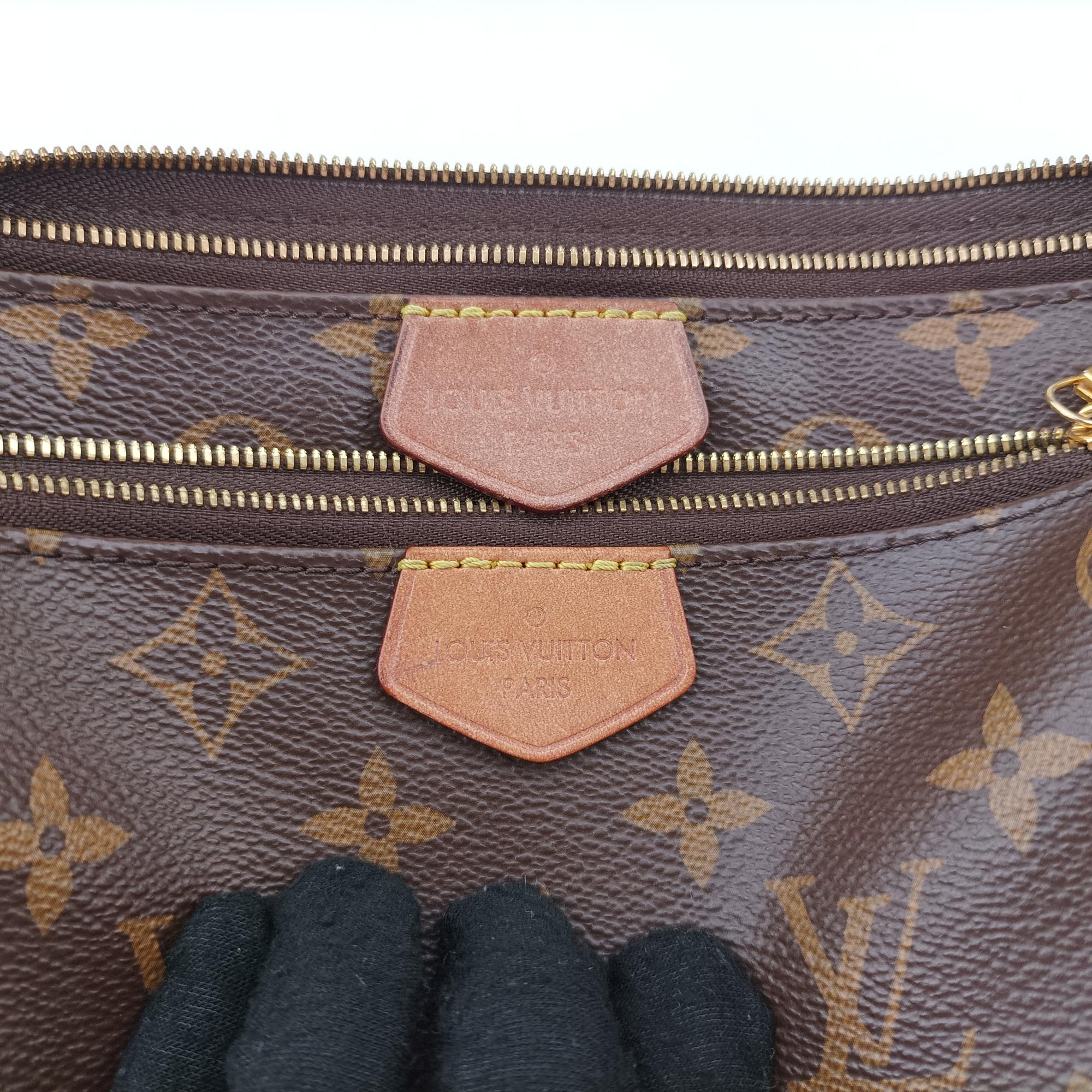 ルイヴィトン Louis Vuitton ショルダーバッグ レディース ミュルティポシェットアクセソワール ブラウン モノグラムキャンバス M44840 SN4210