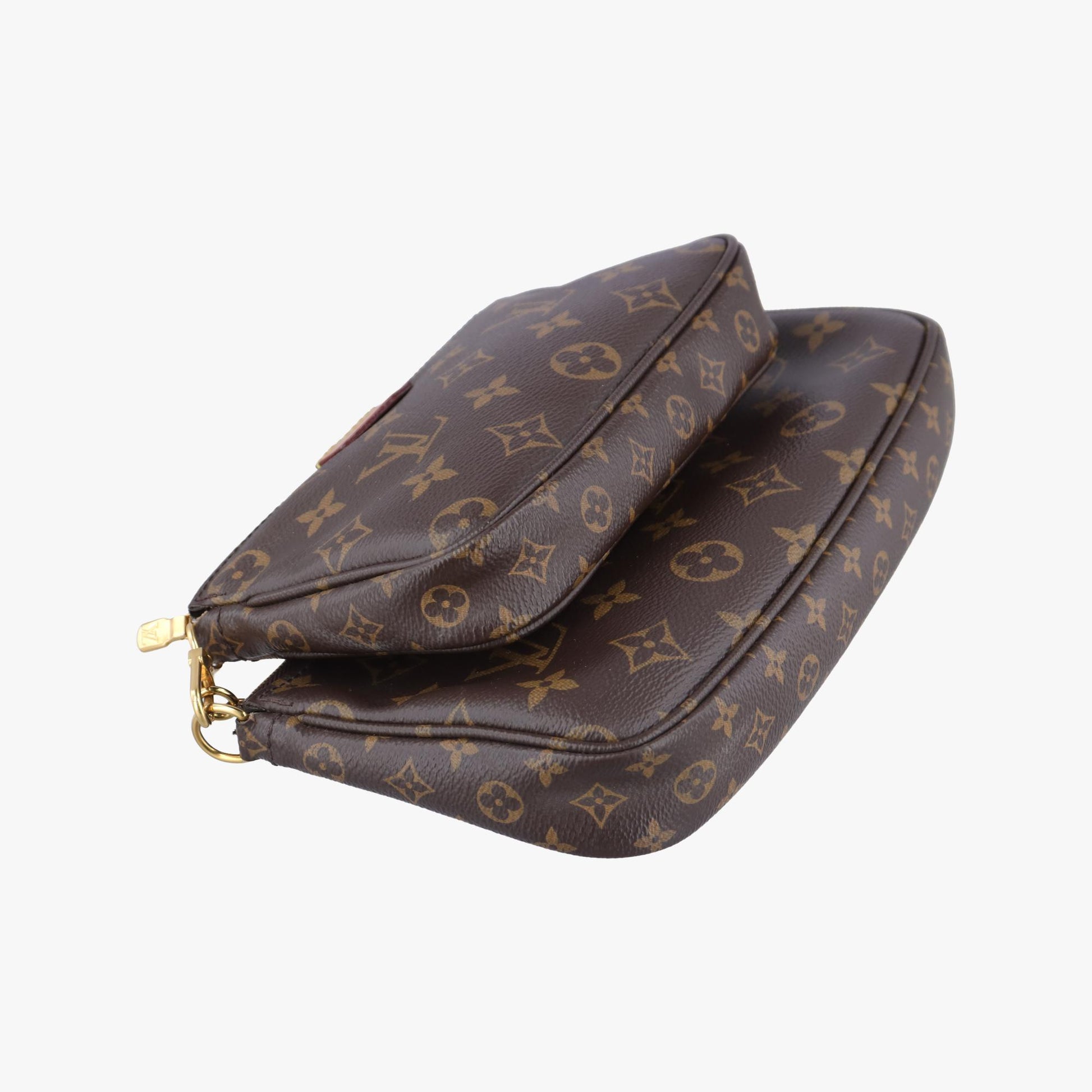 ルイヴィトン Louis Vuitton ショルダーバッグ レディース ミュルティポシェットアクセソワール ブラウン モノグラムキャンバス M44840 SN4210