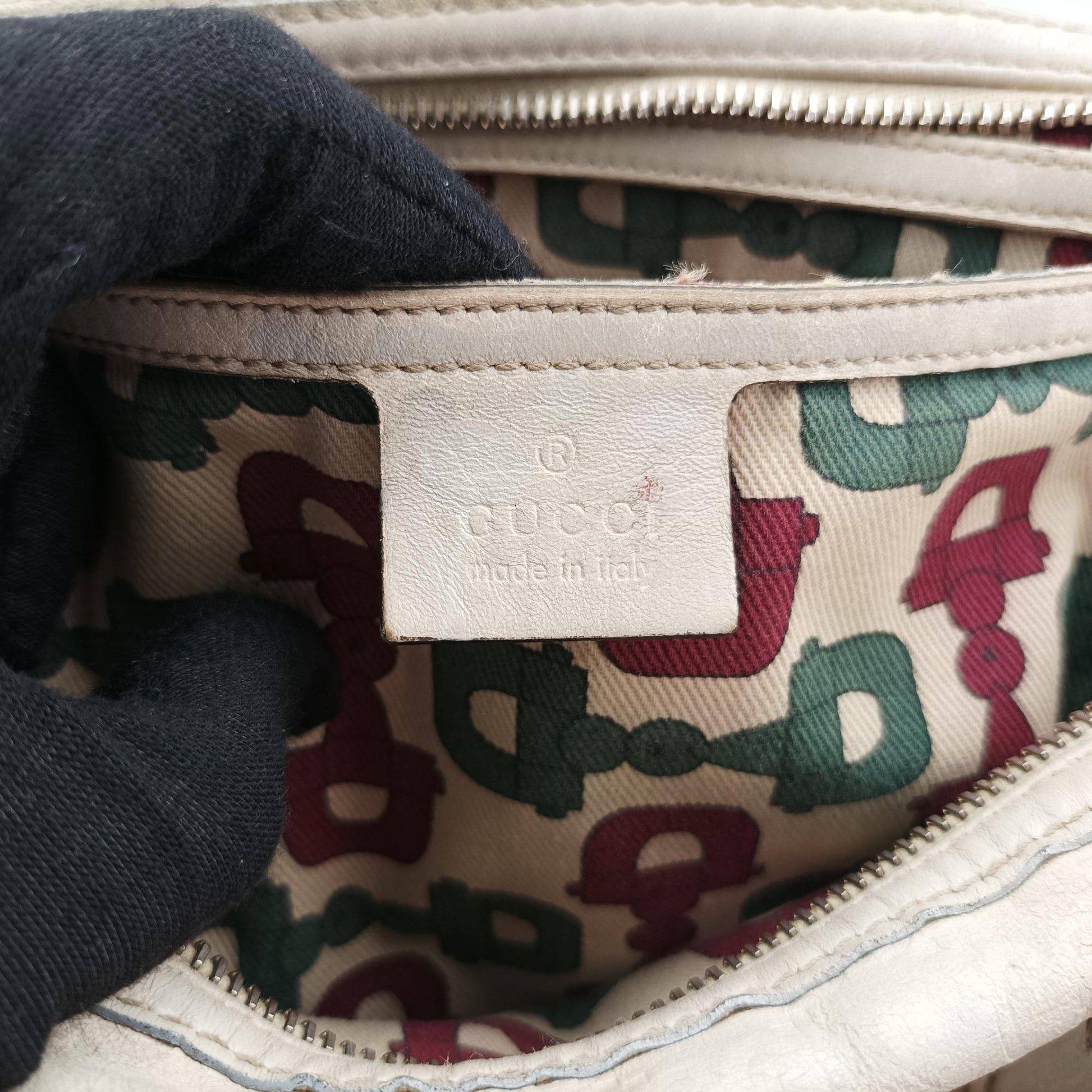 グッチ Gucci ボストンバッグ レディース GGプラス ジョイ GGスプリーム ホワイト レザー 193603 D2757784