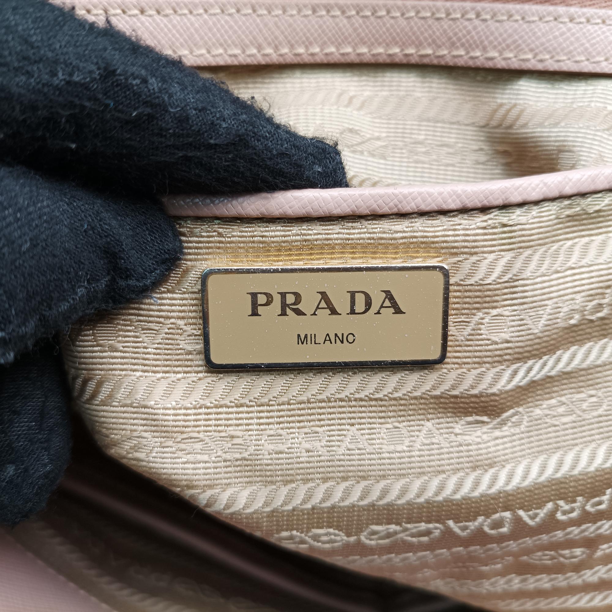 プラダ Prada ショルダーバッグ レディース ガレリア ベージュ サフィアーノレザー BN2274 7/R 208