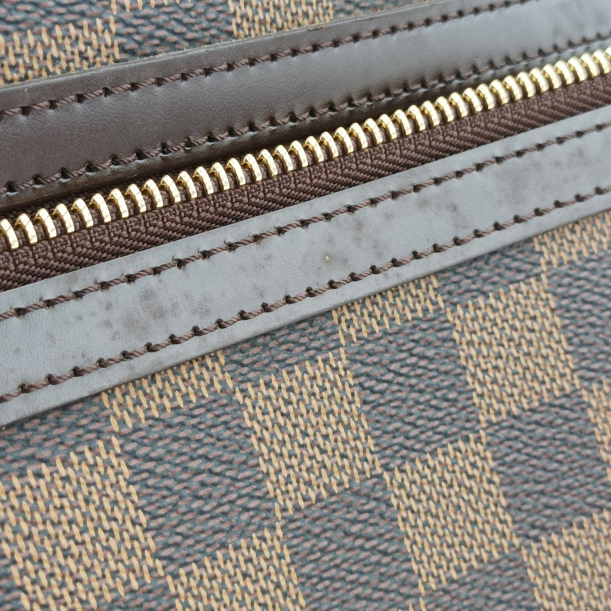 ルイヴィトン Louis Vuitton ショルダーバッグ レディース ポルト オルディナトゥール サバナ ブラウン ダミエキャンバス N58020 MB2008