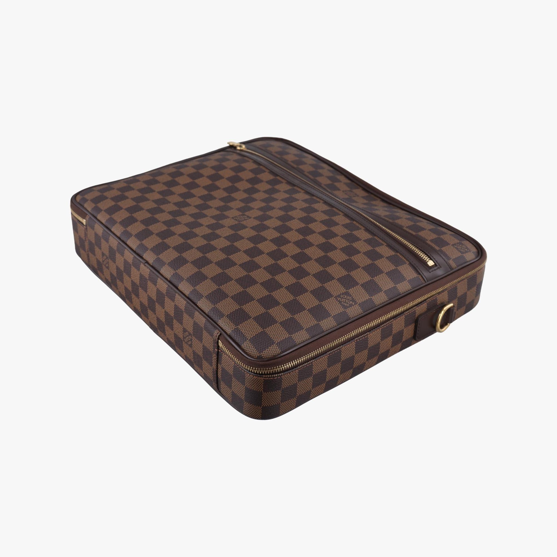 ルイヴィトン Louis Vuitton ショルダーバッグ レディース ポルト オルディナトゥール サバナ ブラウン ダミエキャンバス N58020 MB2008