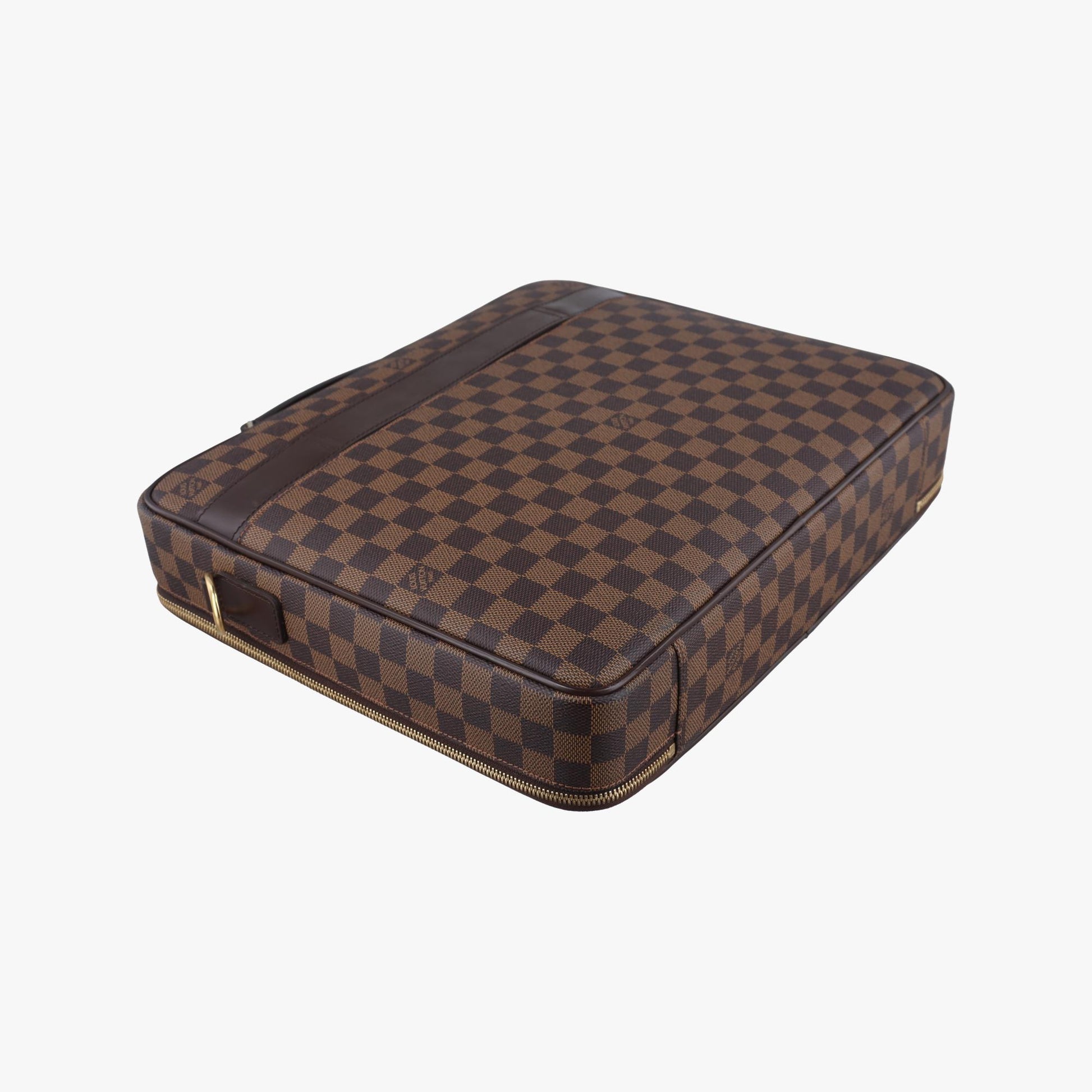 ルイヴィトン Louis Vuitton ショルダーバッグ レディース ポルト オルディナトゥール サバナ ブラウン ダミエキャンバス N58020 MB2008