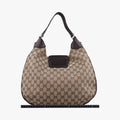 グッチ Gucci ショルダーバッグ レディース ドレスセージ ウェブ ホーボー カーキ レザー×ファブリック 296851 I013067269