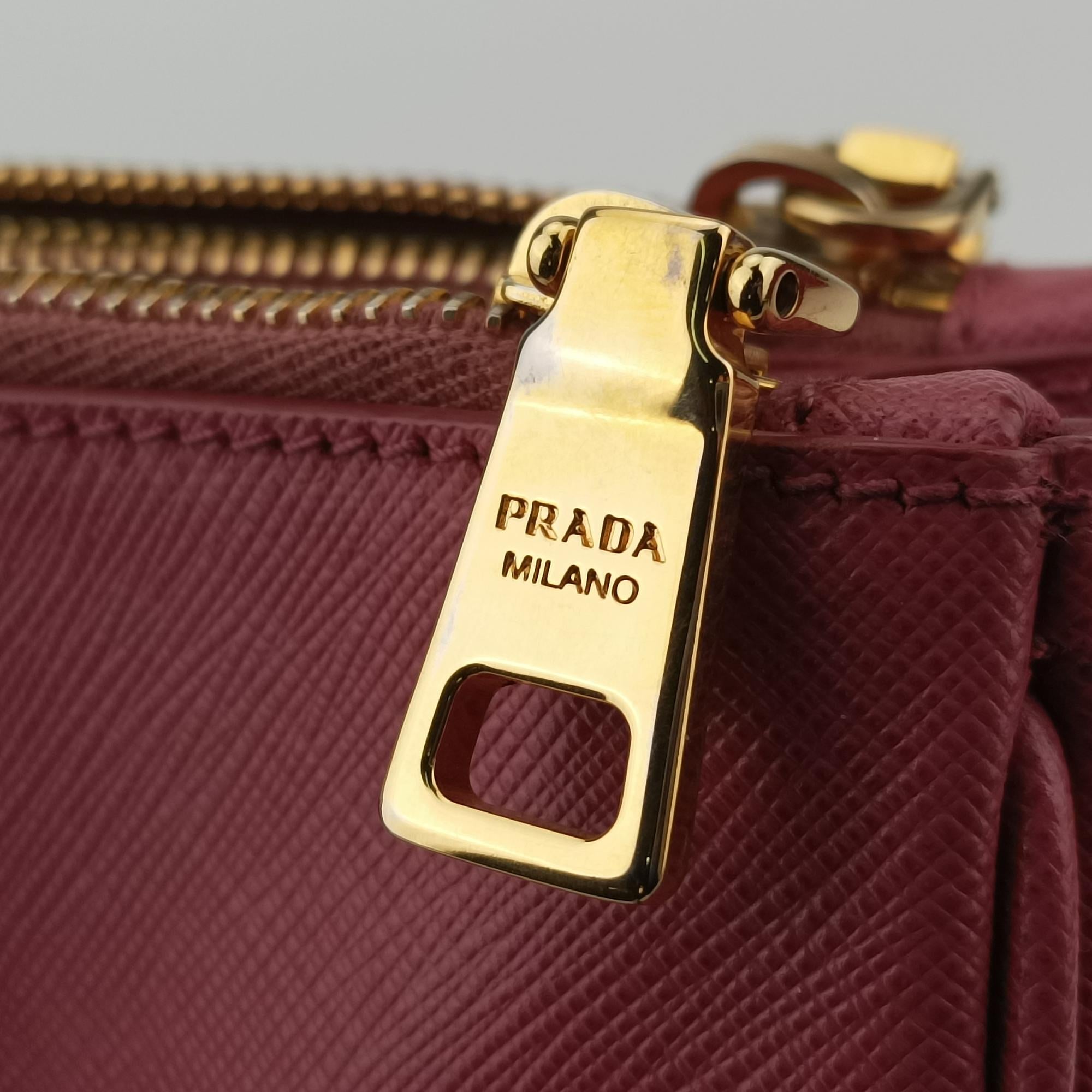 プラダ Prada ハンドバッグ レディース ローズ レッド 25