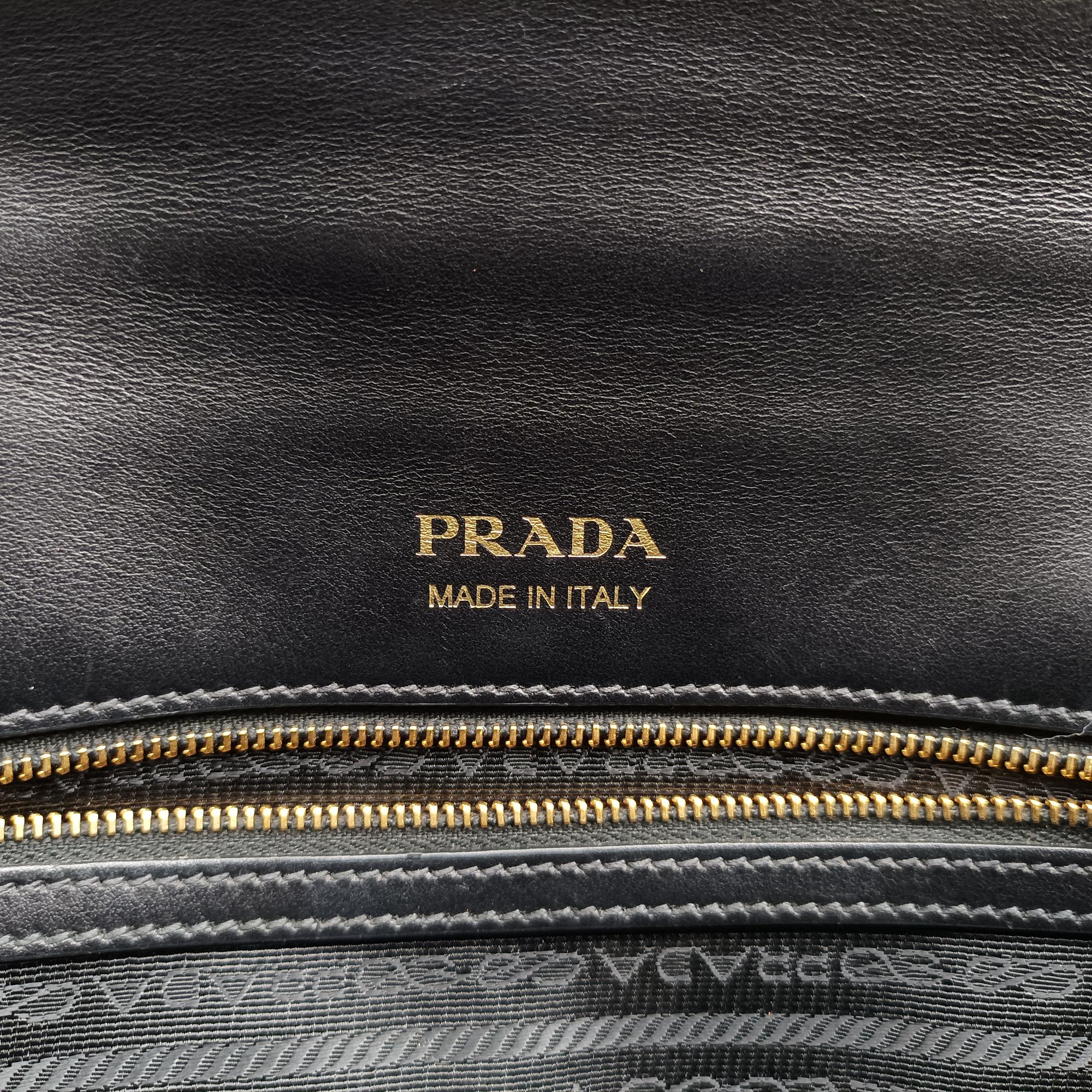 プラダ Prada ショルダーバッグ レディース プレックス リボン マルチカラー レザー 1BD067 7/D