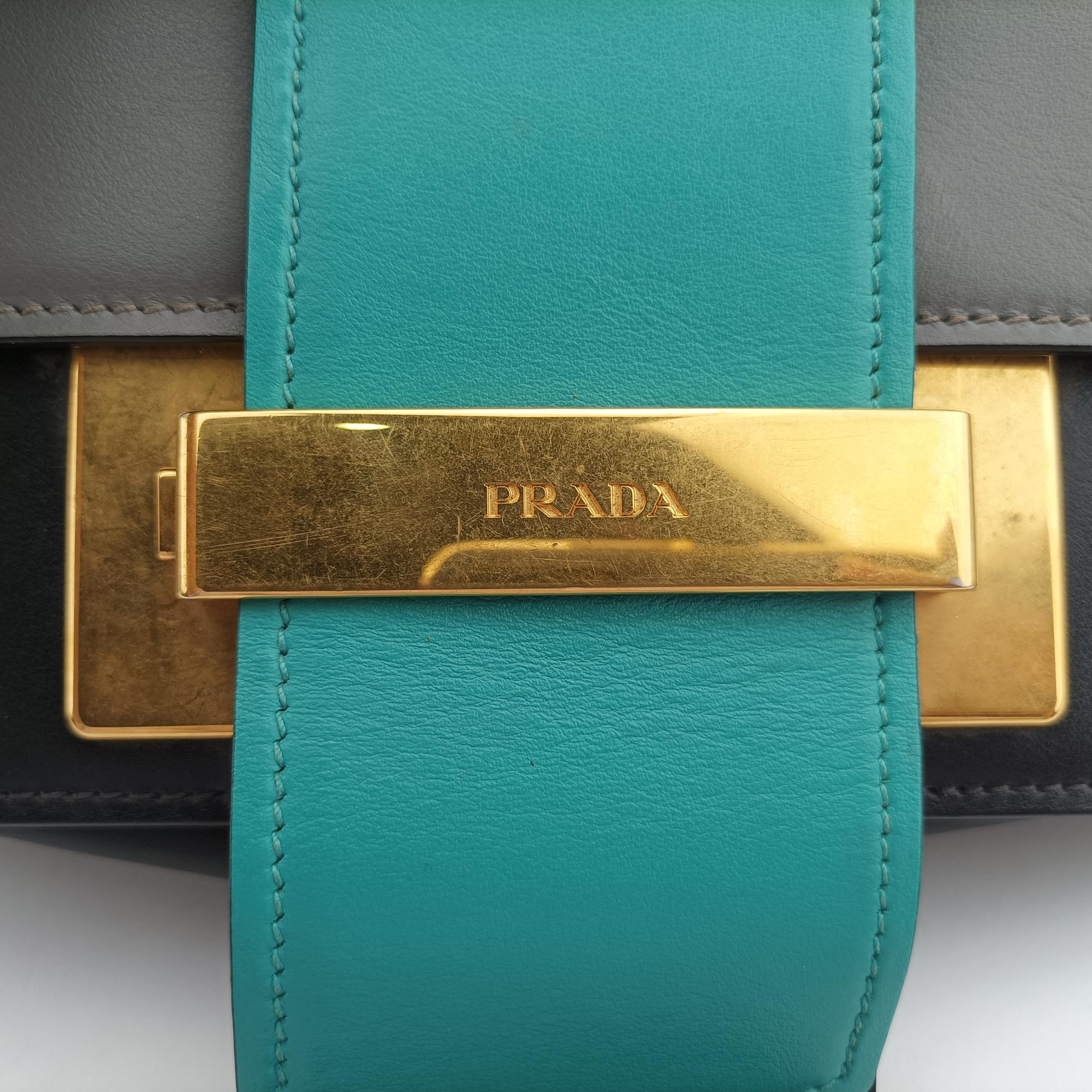 プラダ Prada ショルダーバッグ レディース プレックス リボン マルチカラー レザー 1BD067 7/D